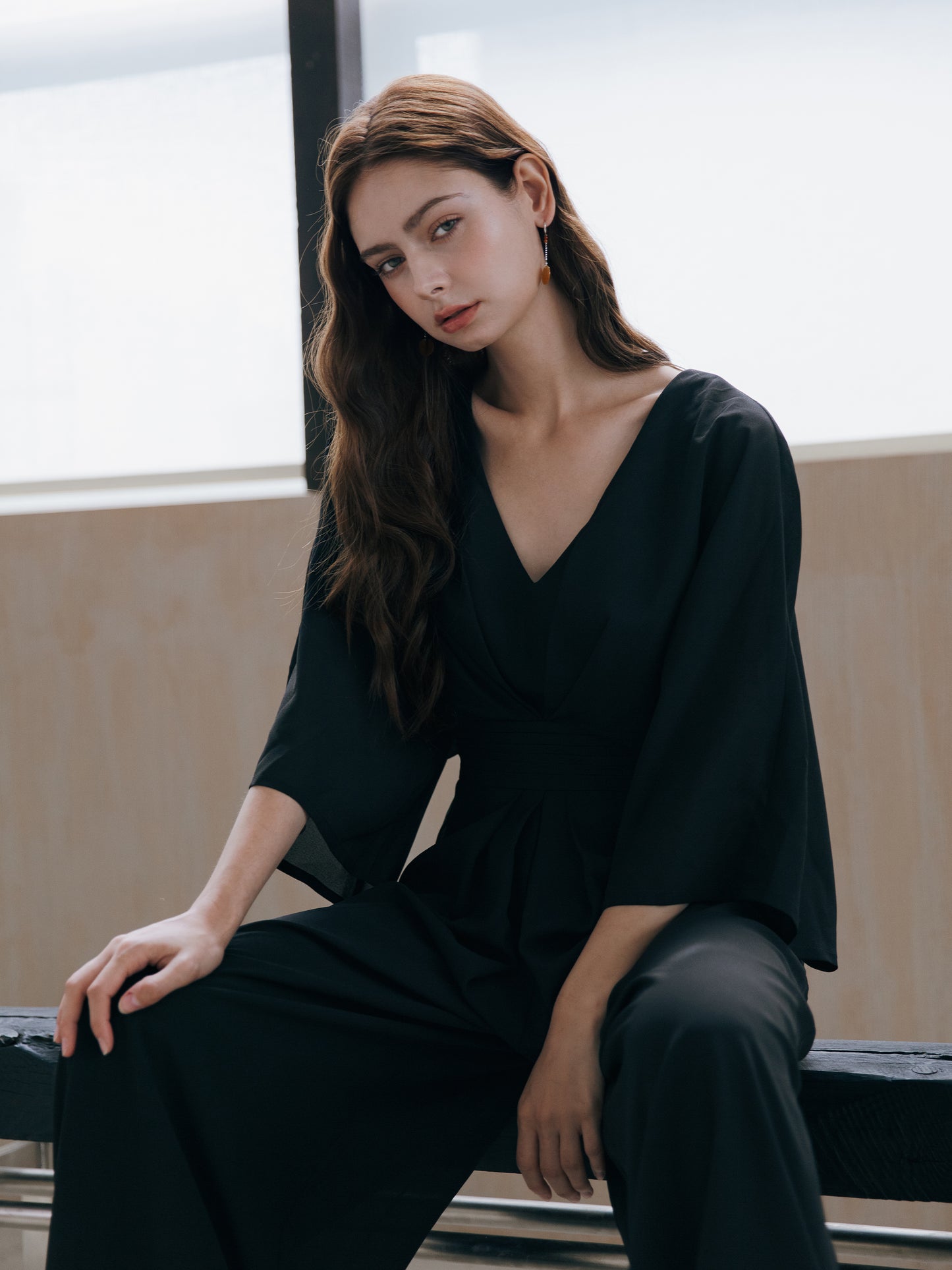 Black Jumpsuit Formal Evening Dress