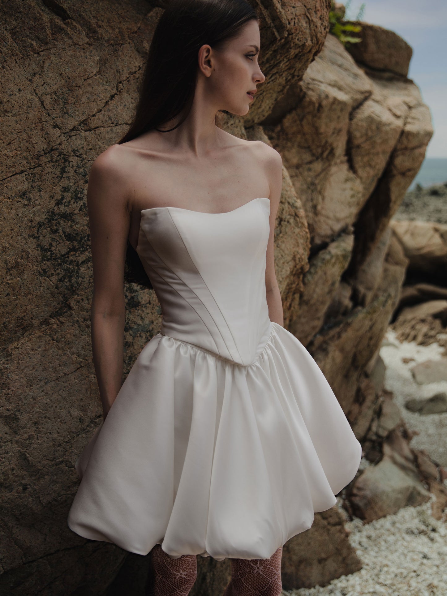 Two Piece Wedding Corset Dress