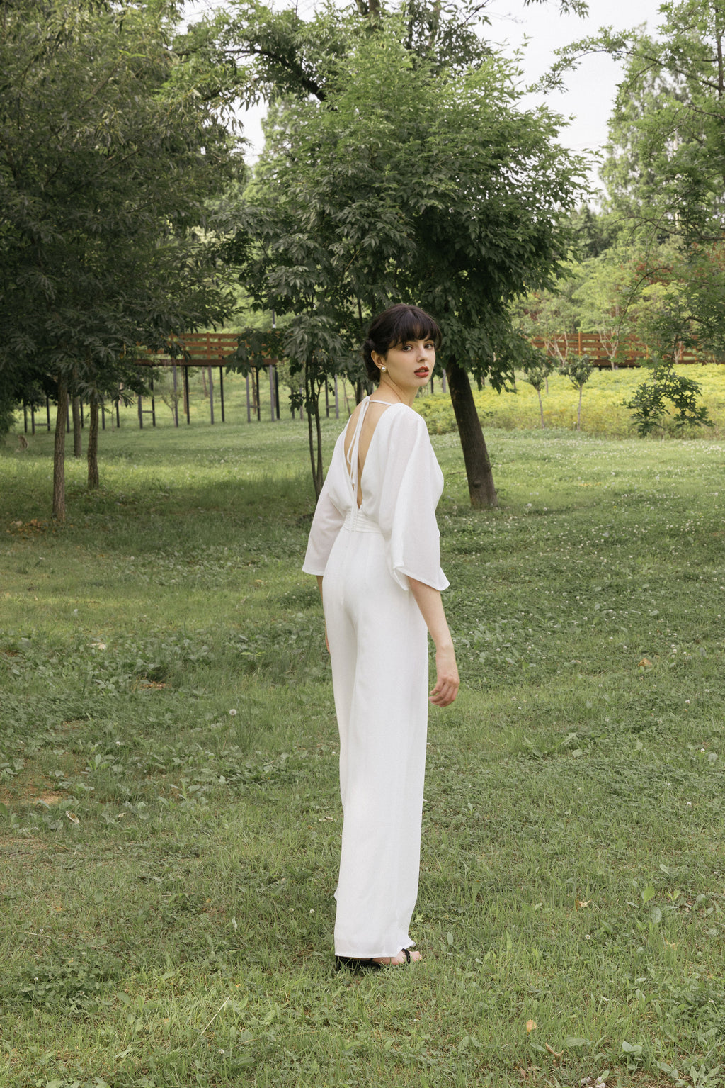 Modern Bridal Jumpsuit