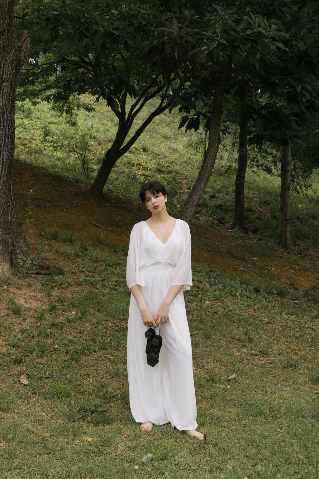 Modern Bridal Jumpsuit