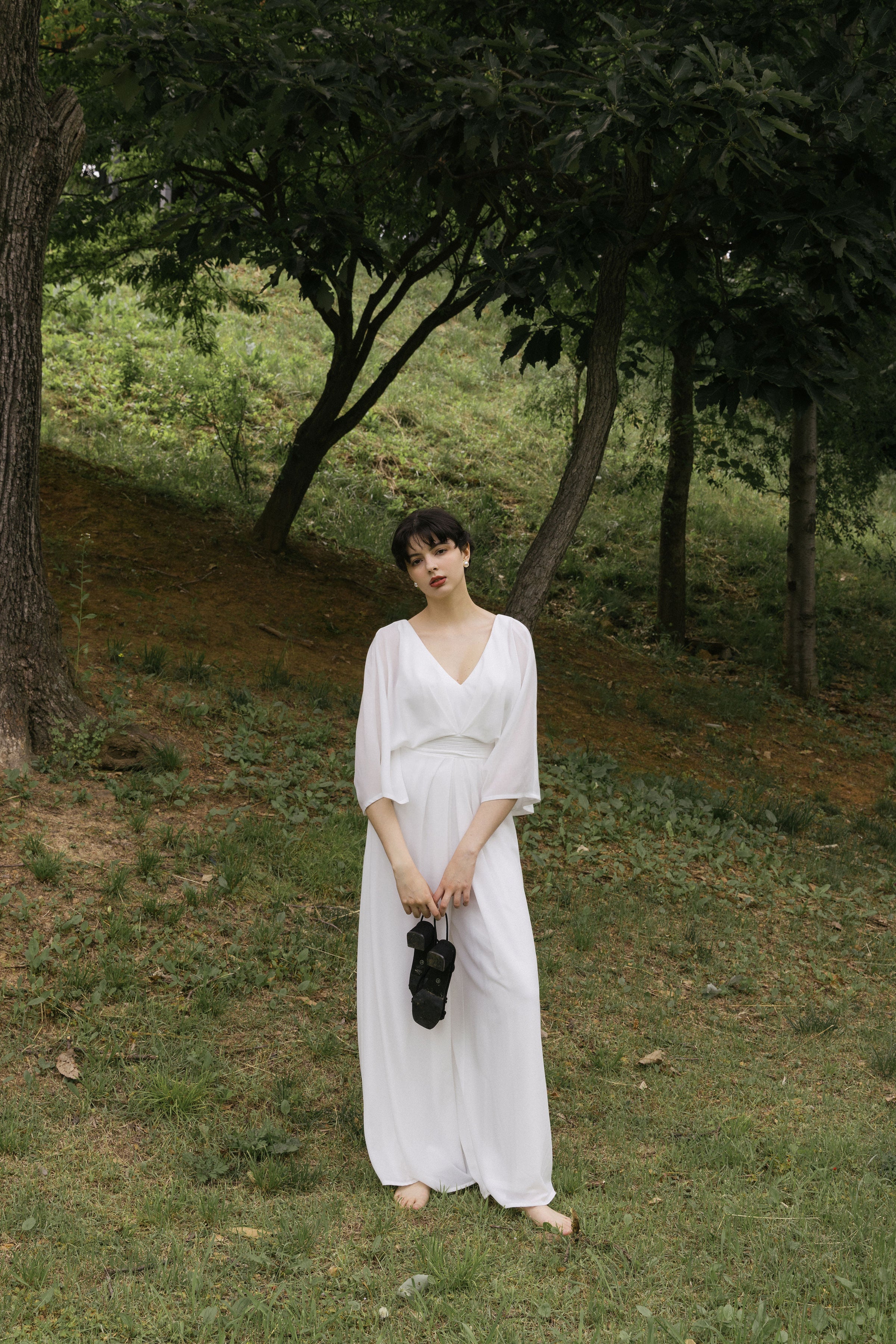 Modern Bridal Jumpsuit