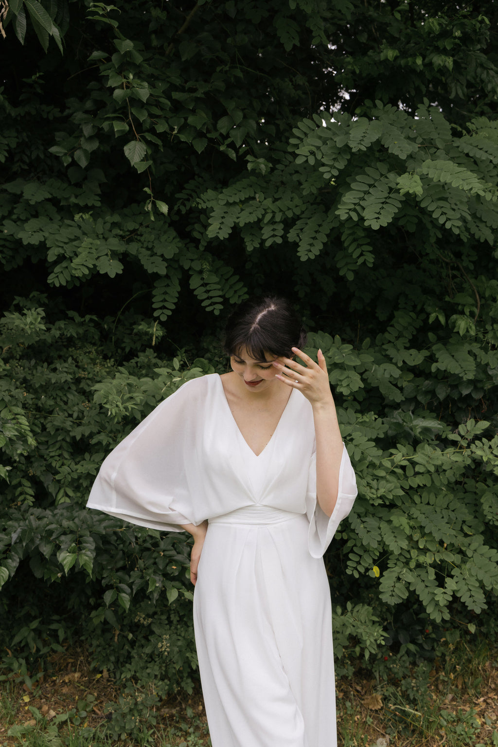 Modern Bridal Jumpsuit