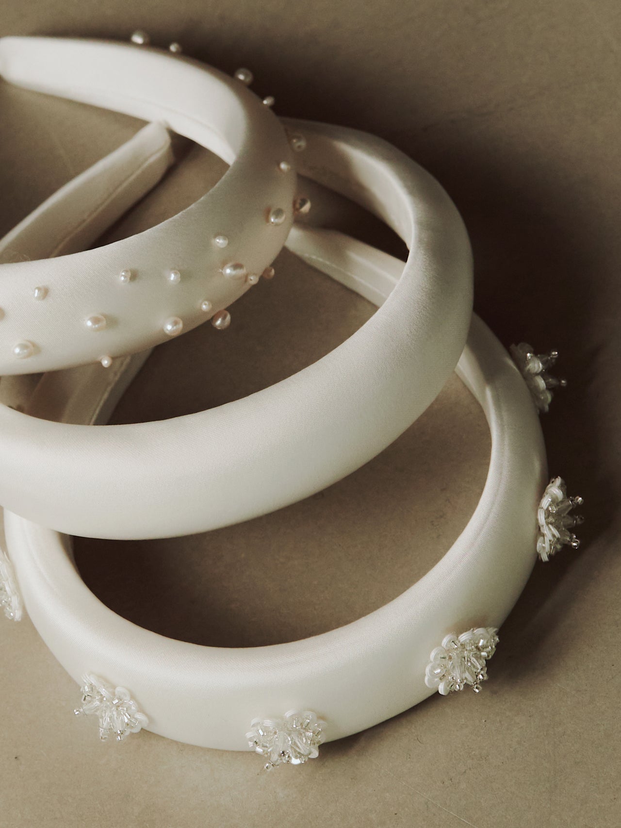Modest Satin Bridal Headband