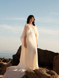 Bridal Cape Veil - Wedding Shawl