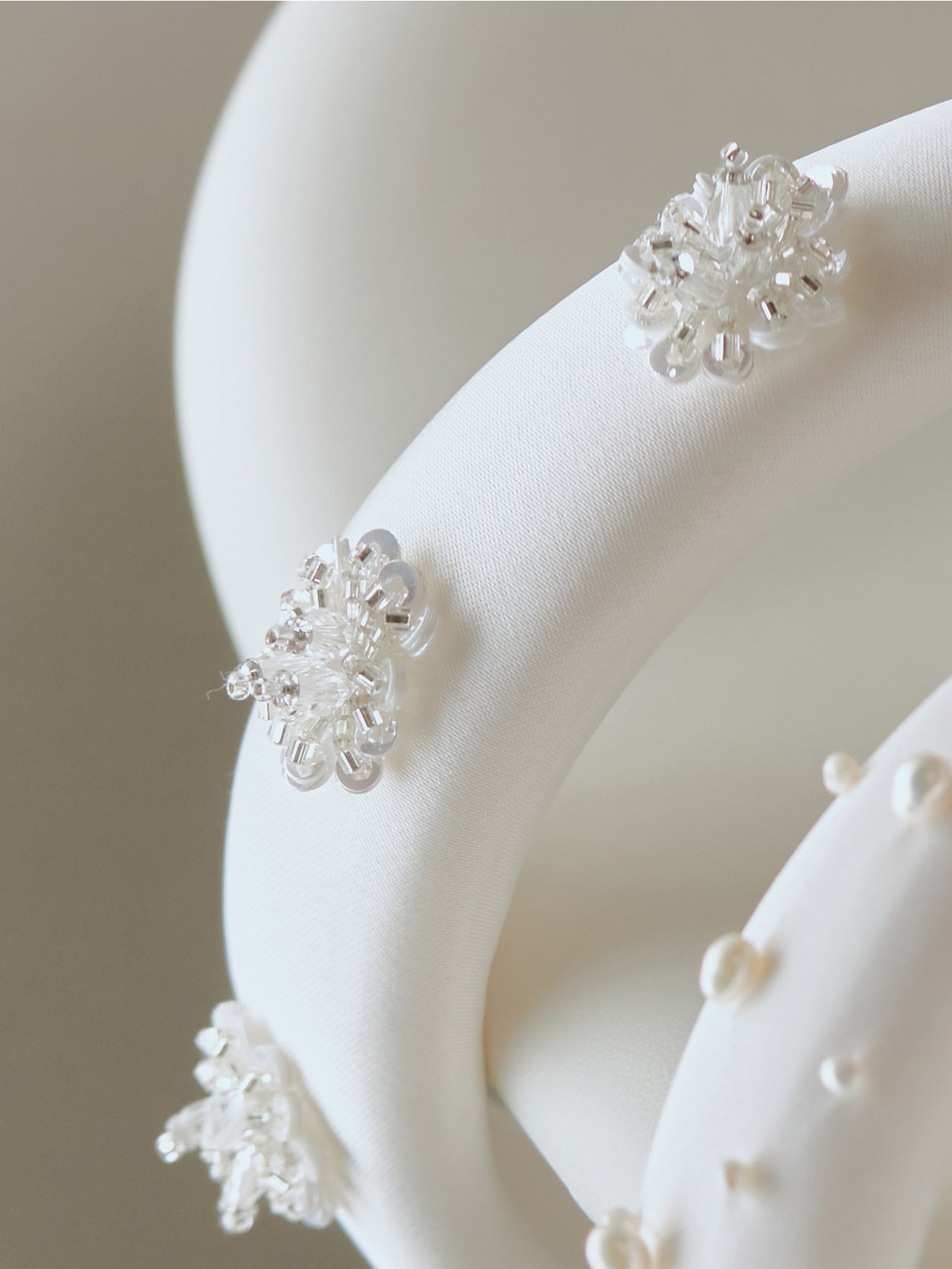 Handmade Beaded Bridal Headband
