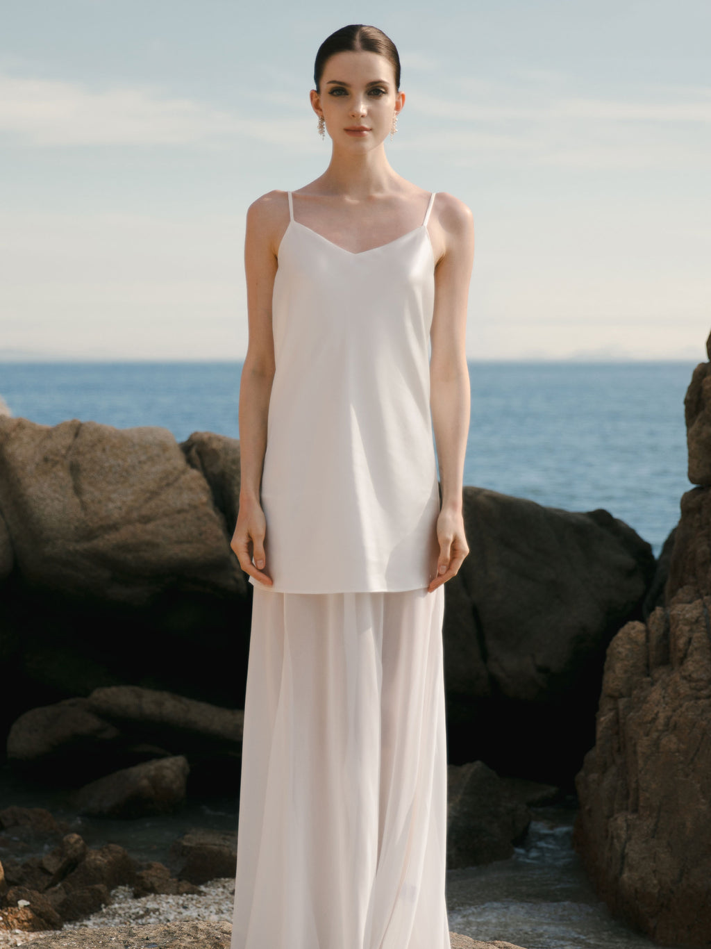 Modest Slip Wedding Dress