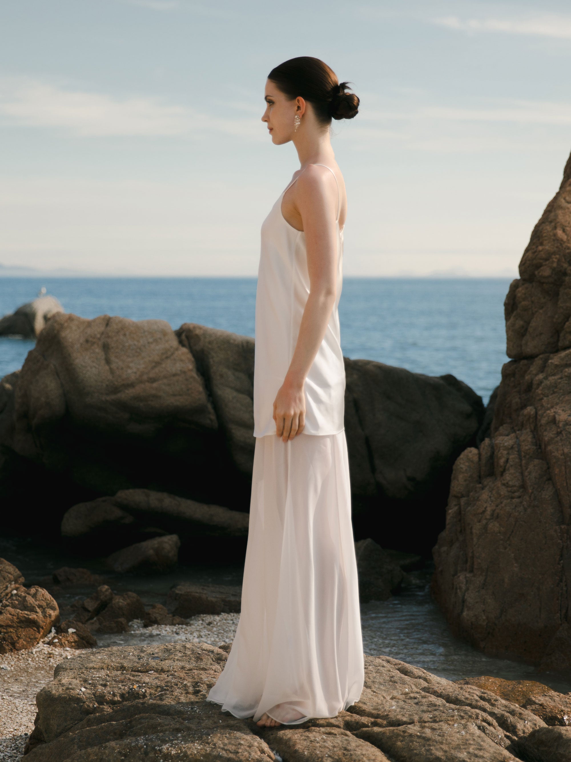slip wedding dress Meringue while the smooth The 35 Best Slip Wedding