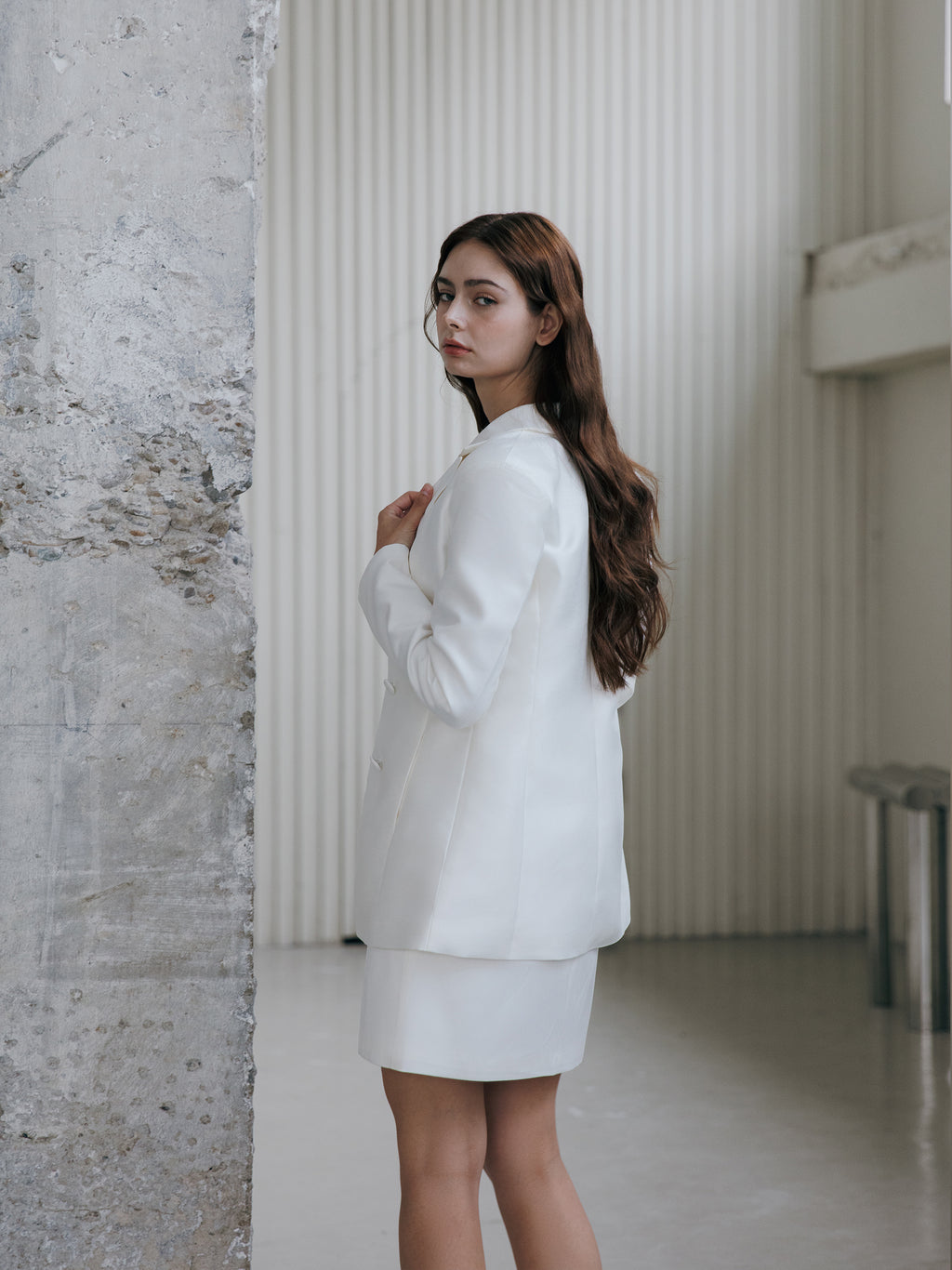 Bridal Jacket White Wedding Blazer