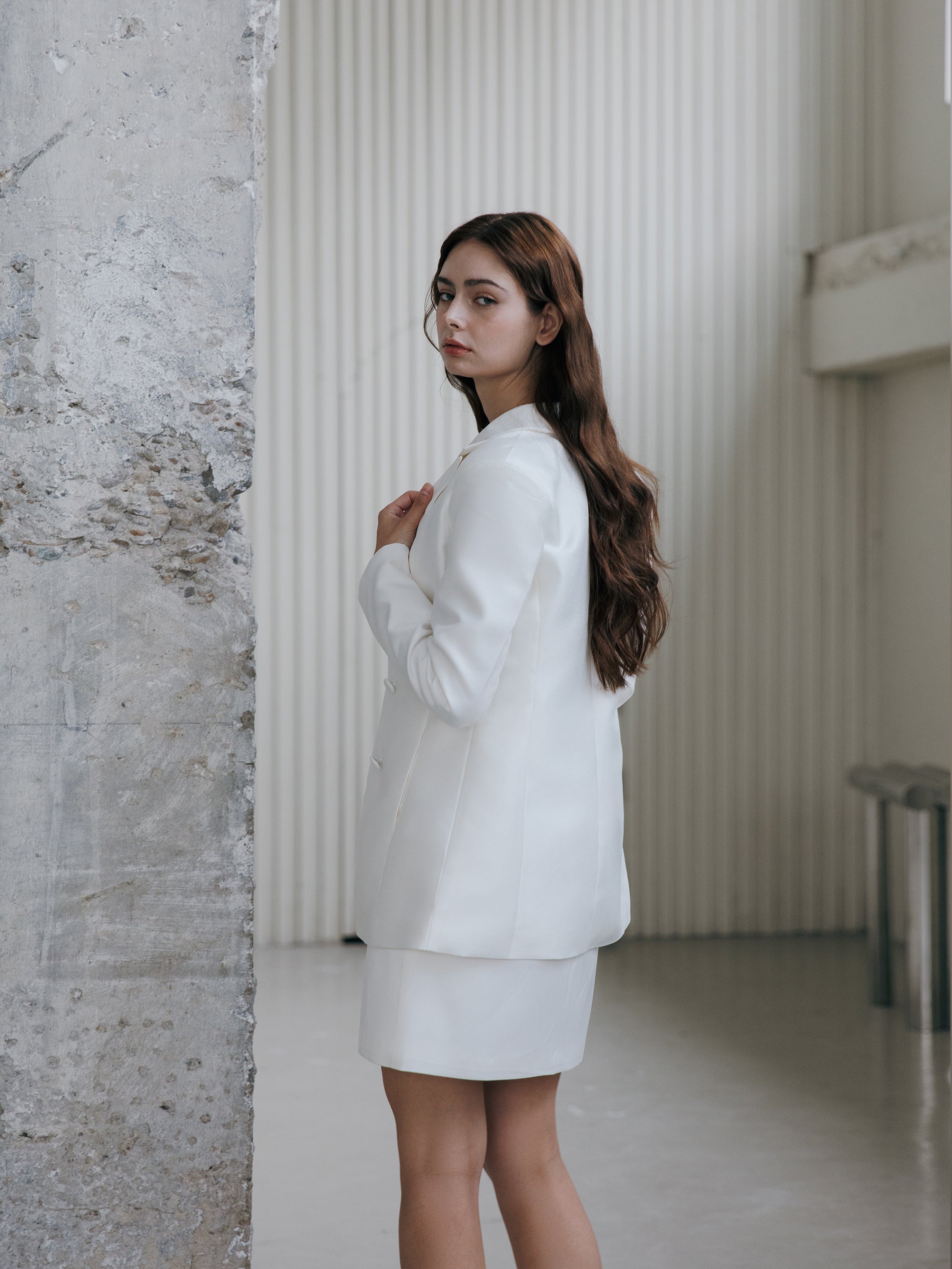 Bridal Jacket White Wedding Blazer