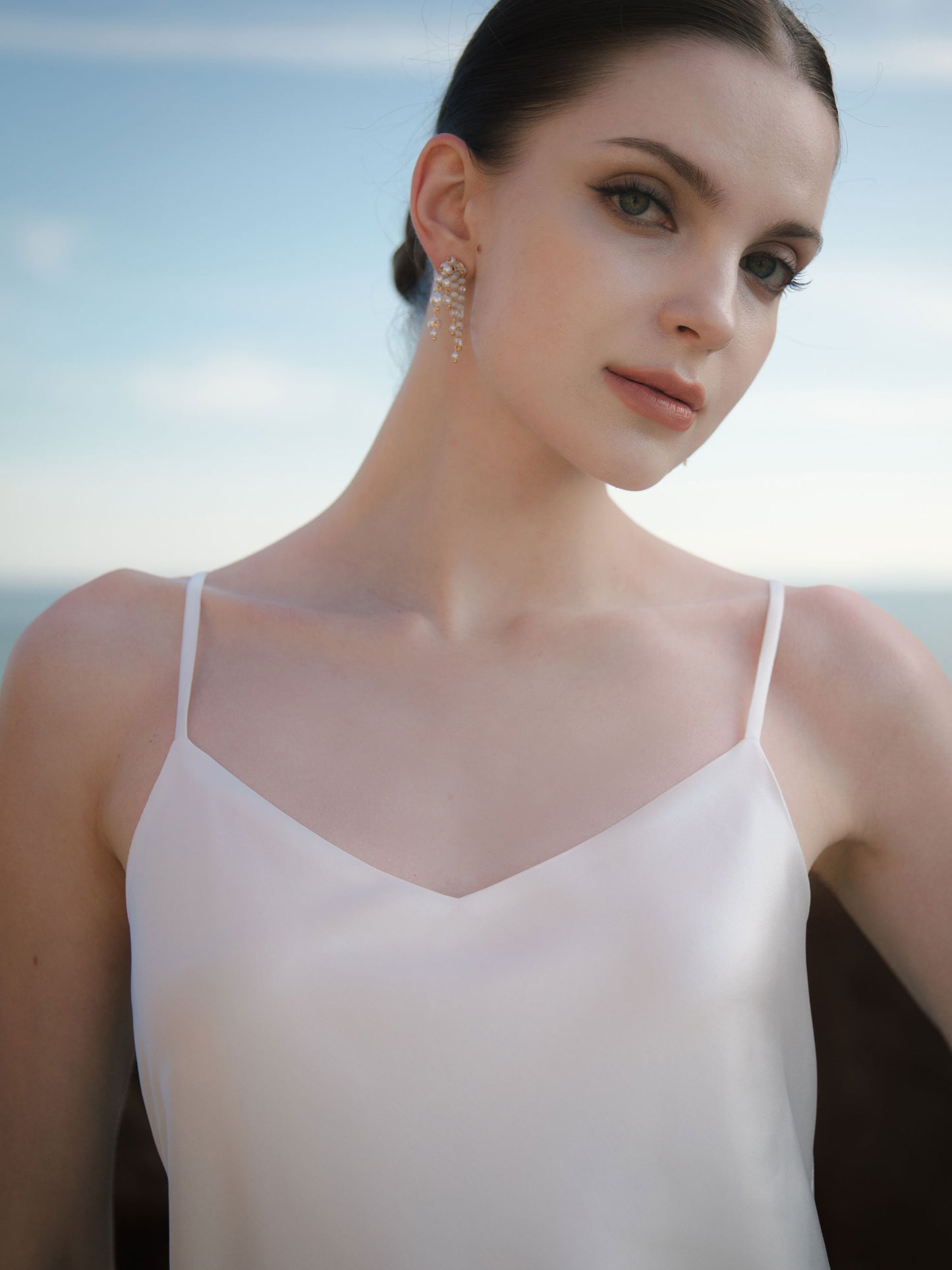 Modest Slip Wedding Dress