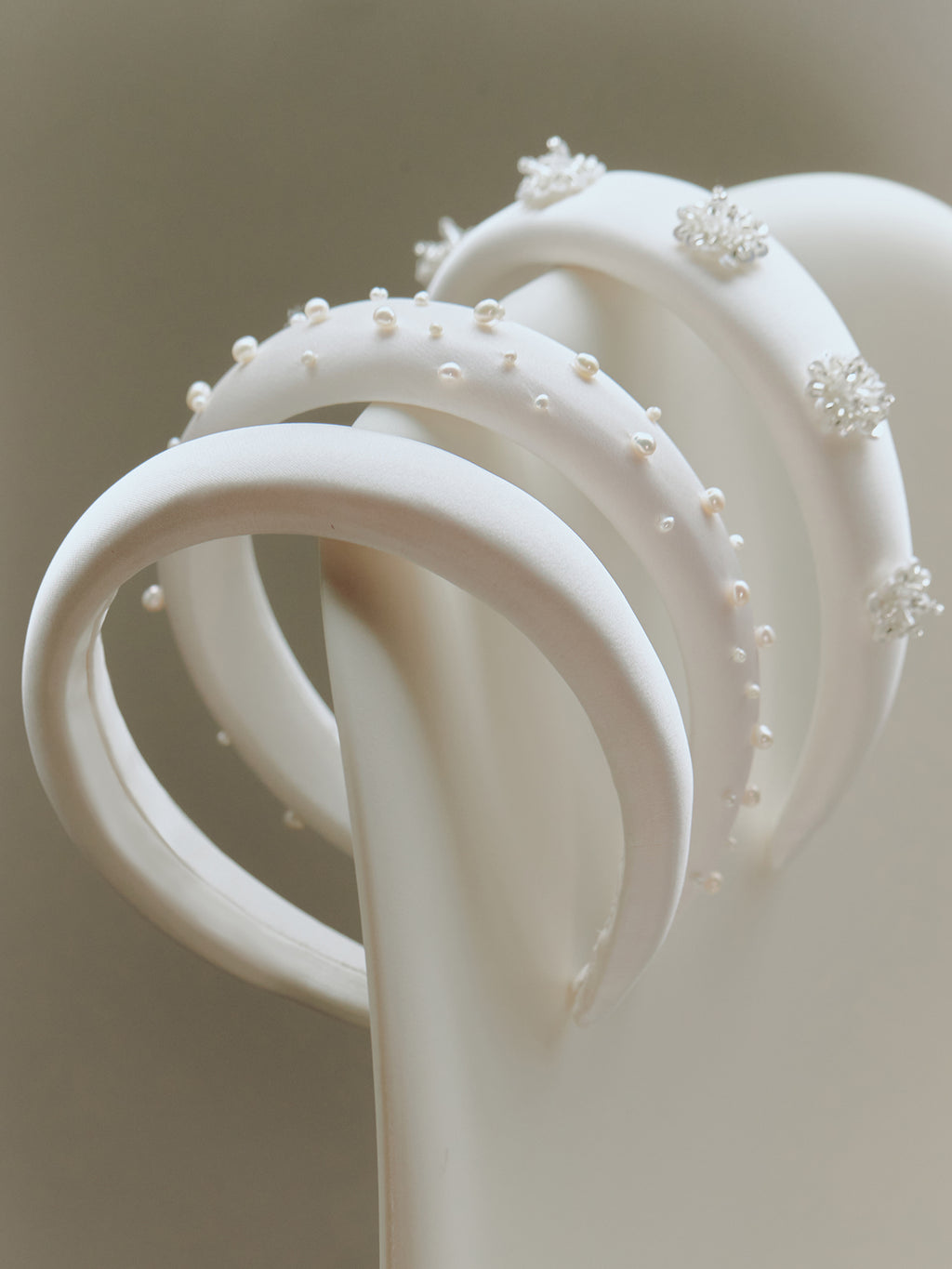 Freshwater Pearl Satin Bridal Headband