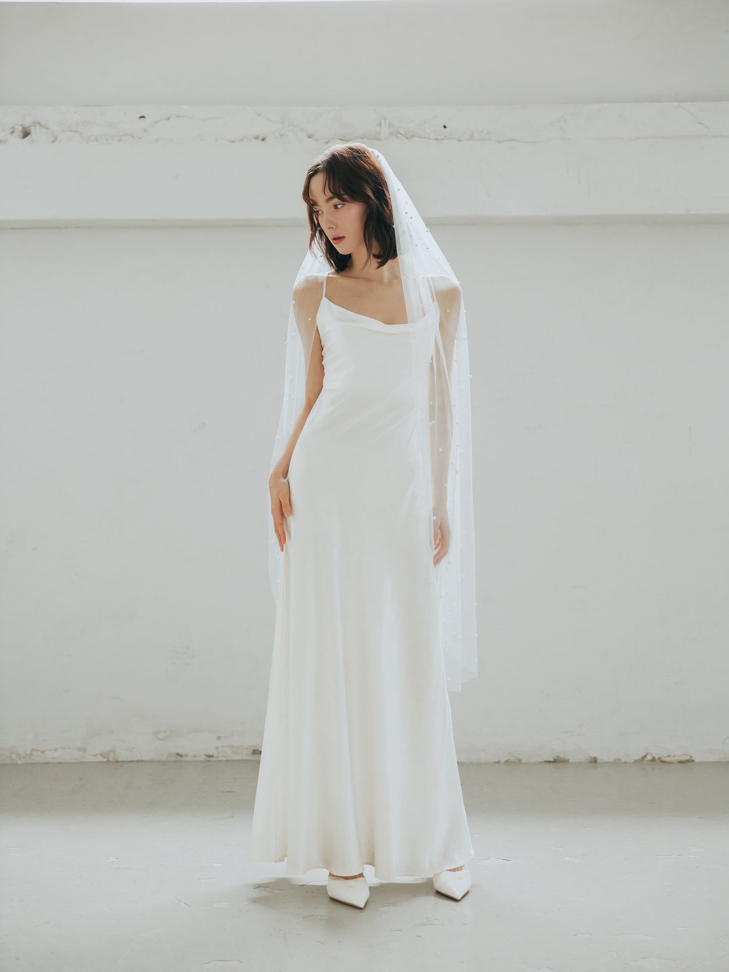 100% Silk Wedding Dress