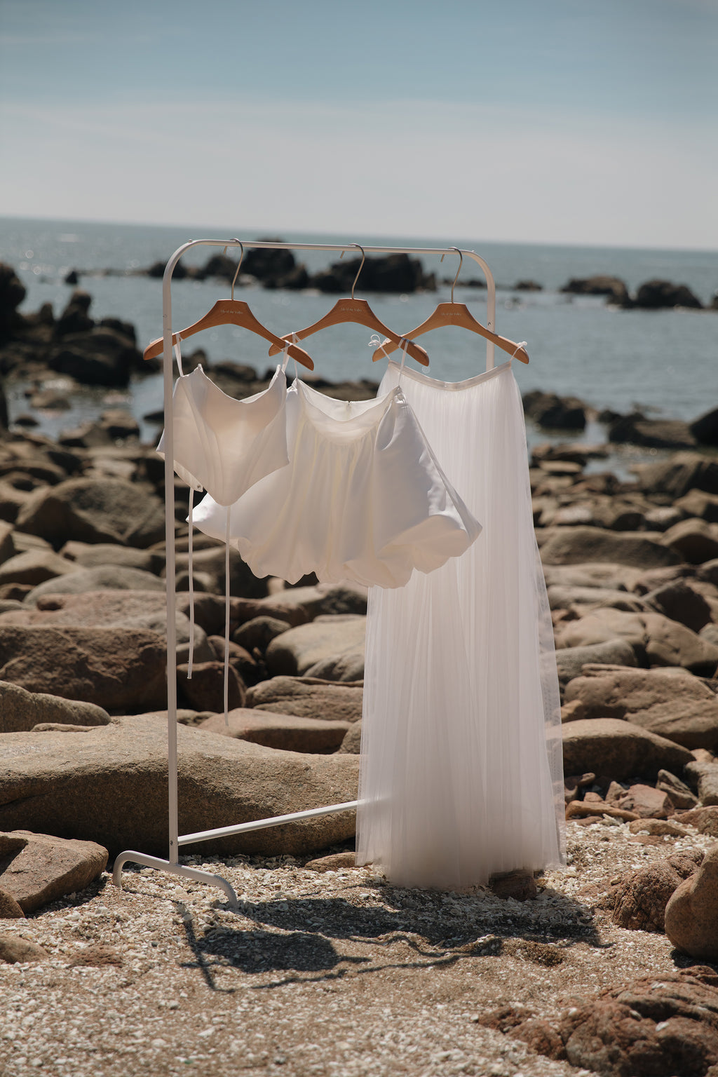 Two Piece Wedding Dress - Corset Dress Set