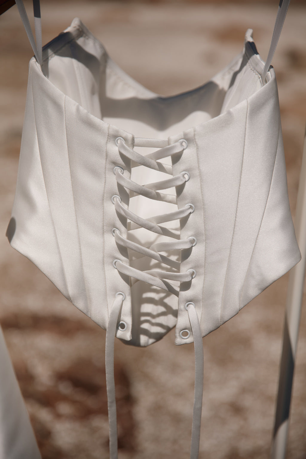 Wedding Corset - Basque Waist Bridal Corset