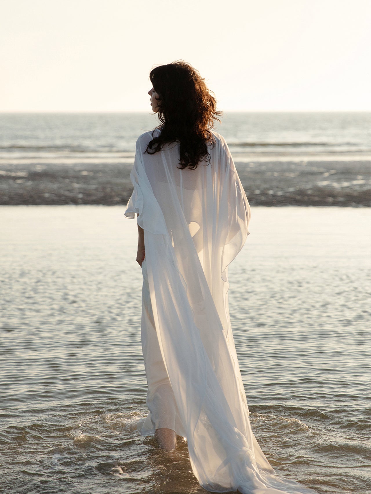 Bridal Cape Veil - Wedding Shawl Cover Up