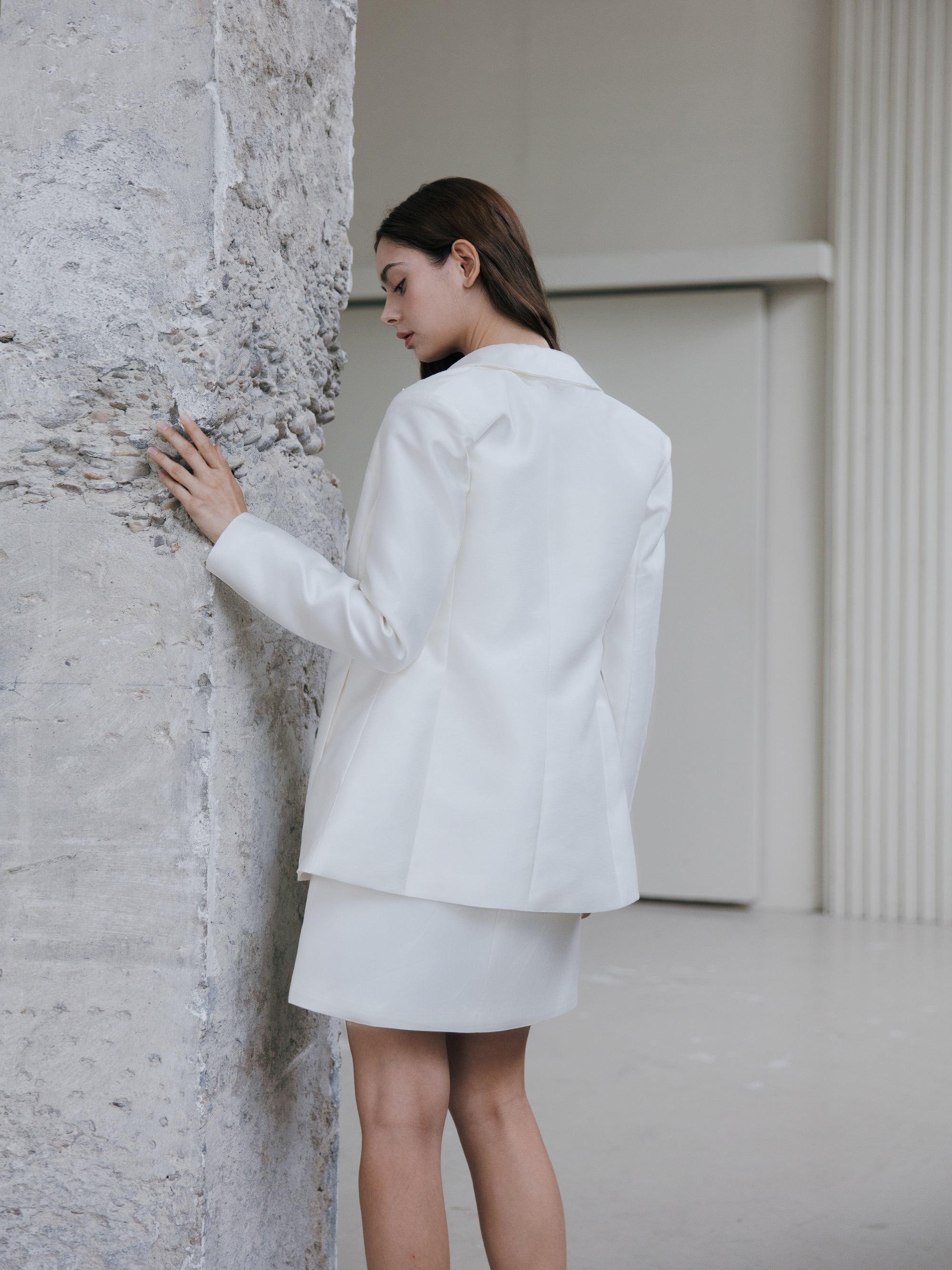 Bridal Jacket White Wedding Blazer