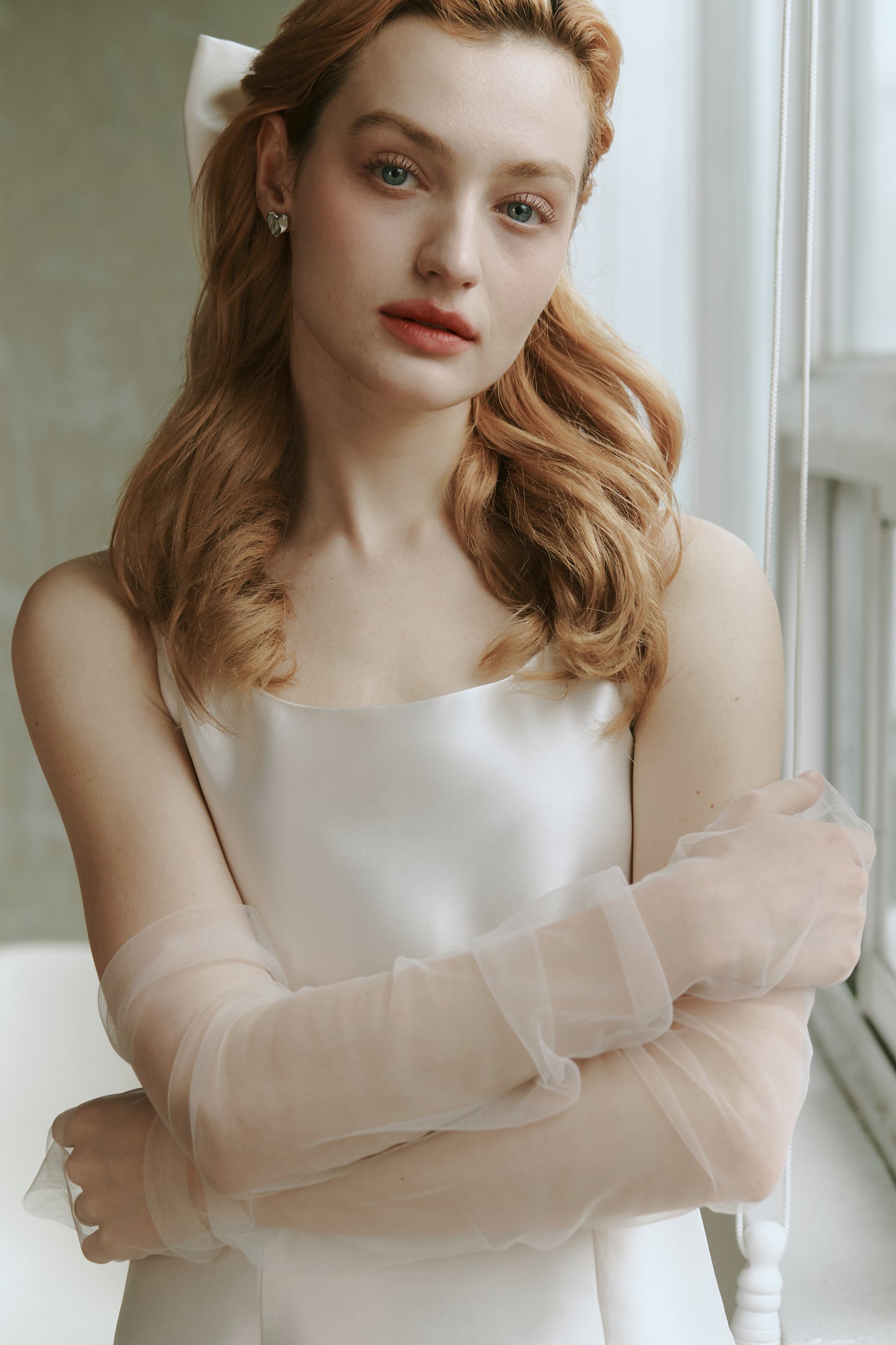 Mikado Satin Short Wedding Dress