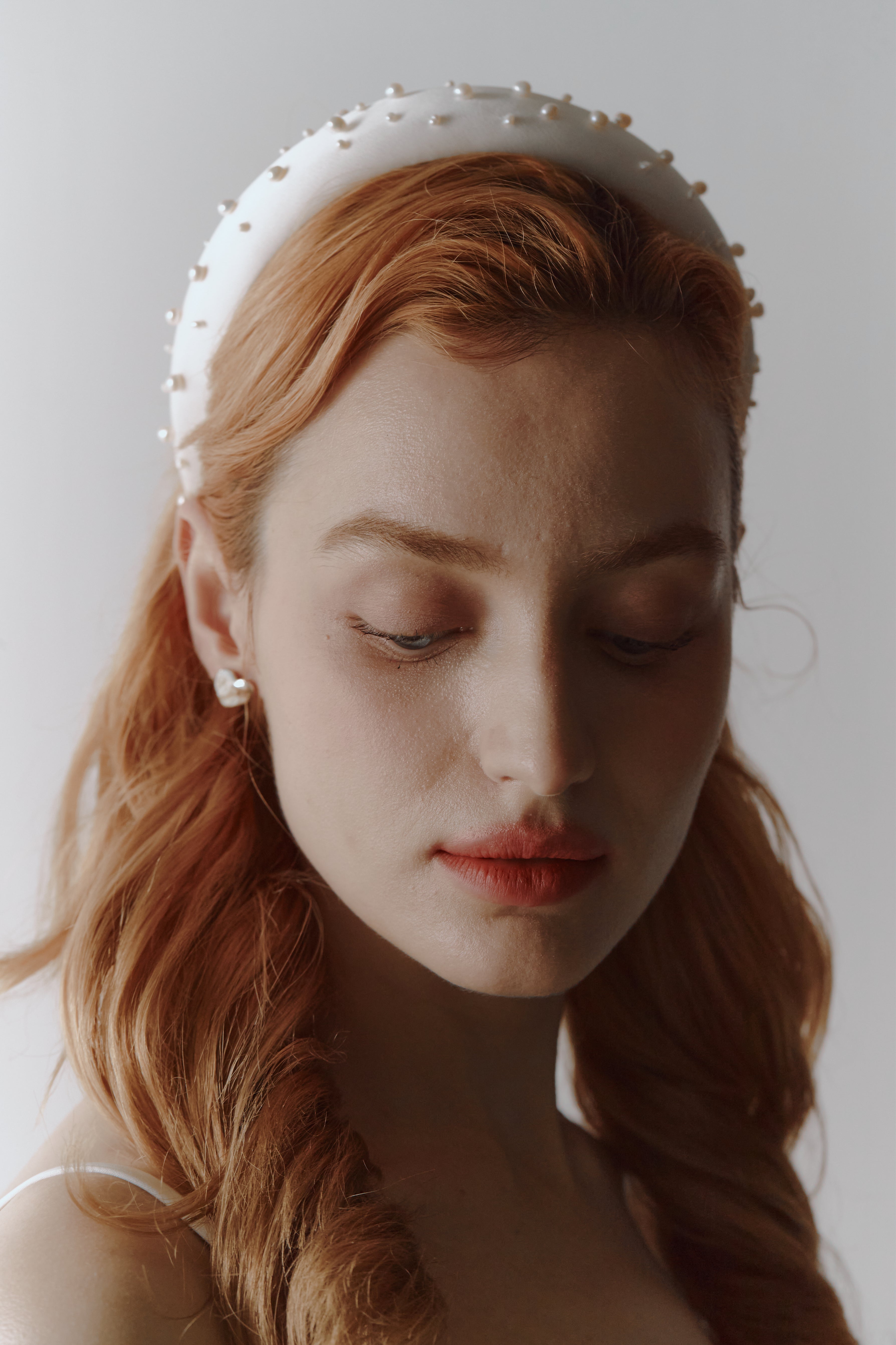 Freshwater Pearl Satin Bridal Headband