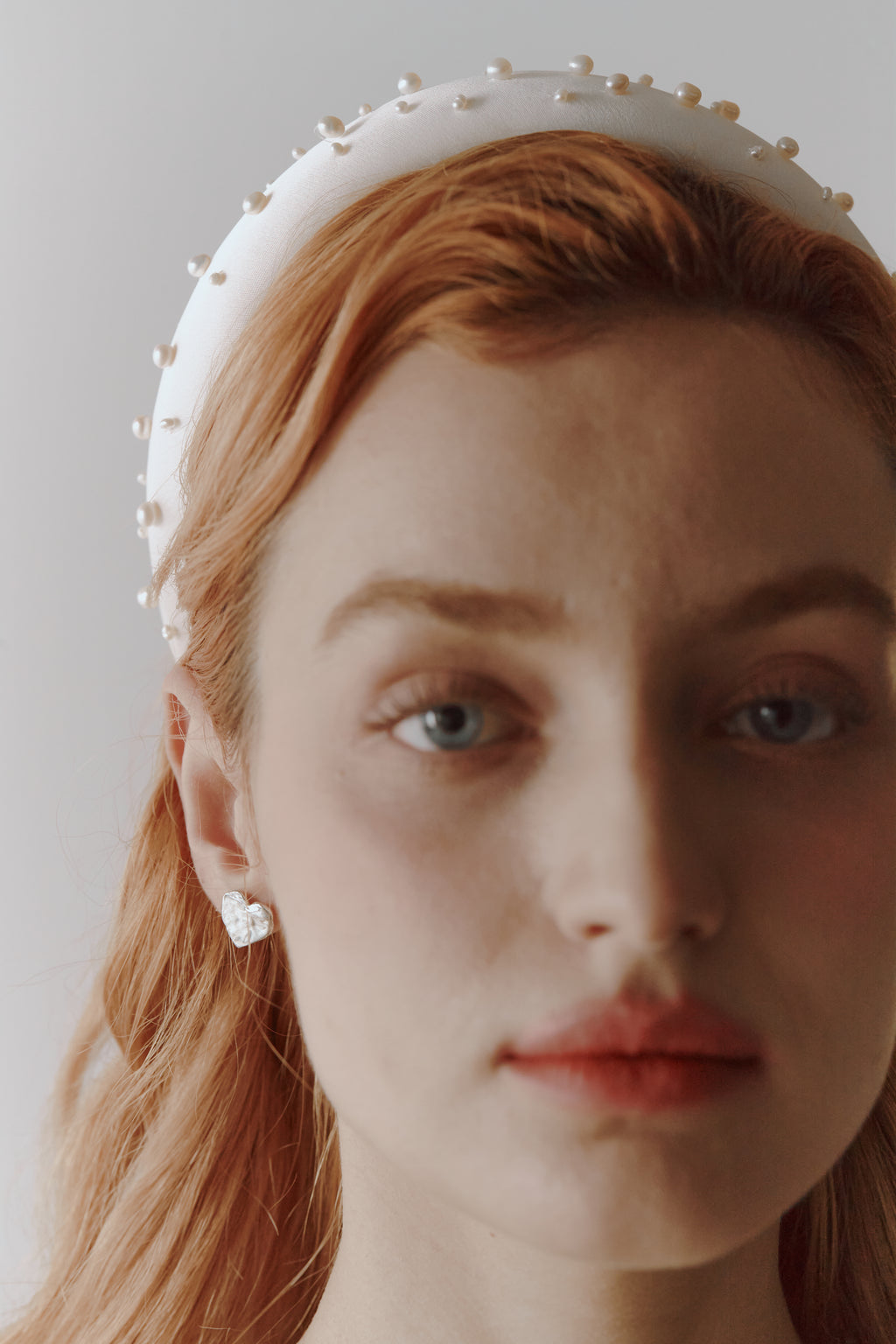 Freshwater Pearl Satin Bridal Headband