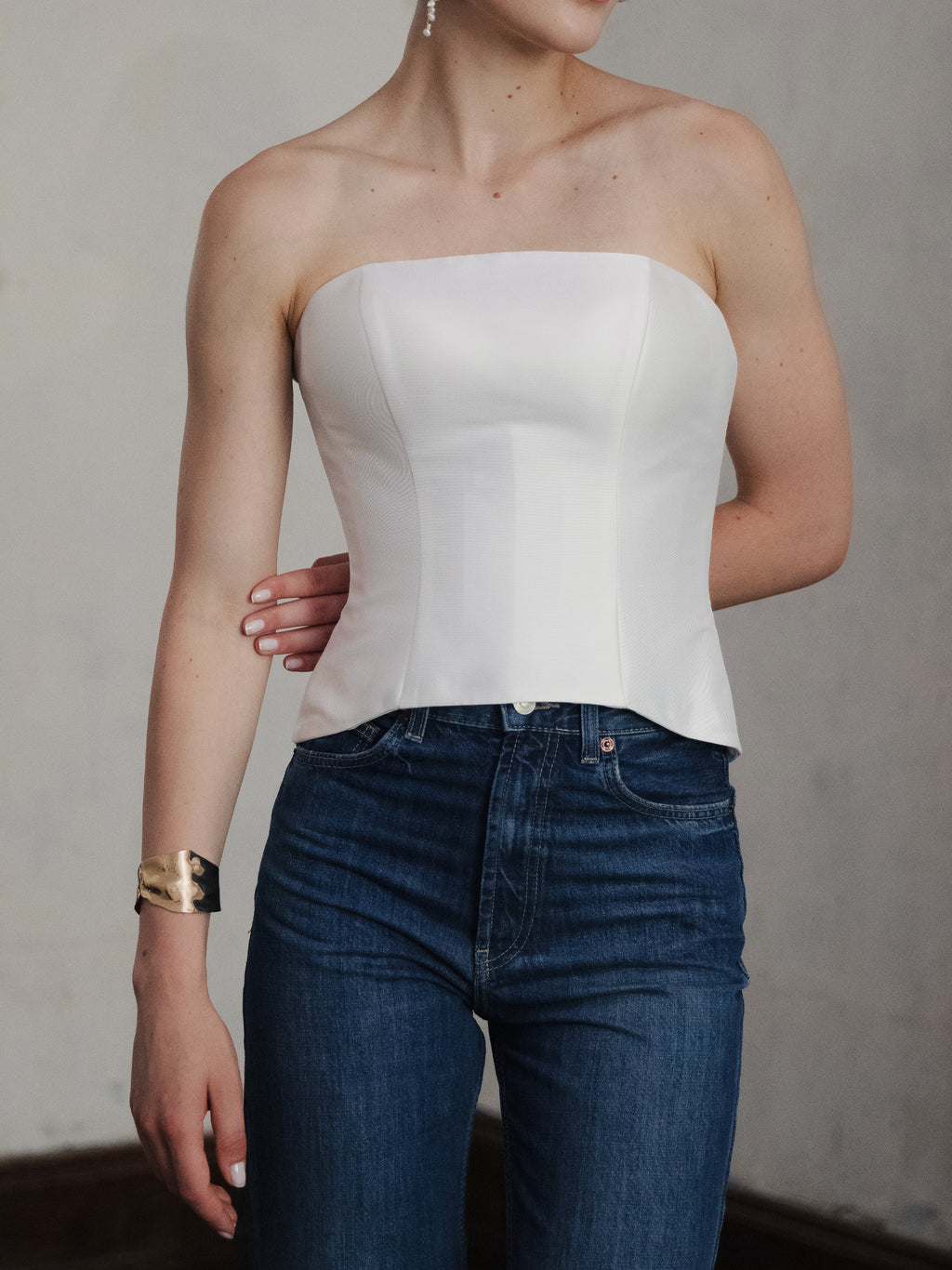 Chic Satin Bridal Corset