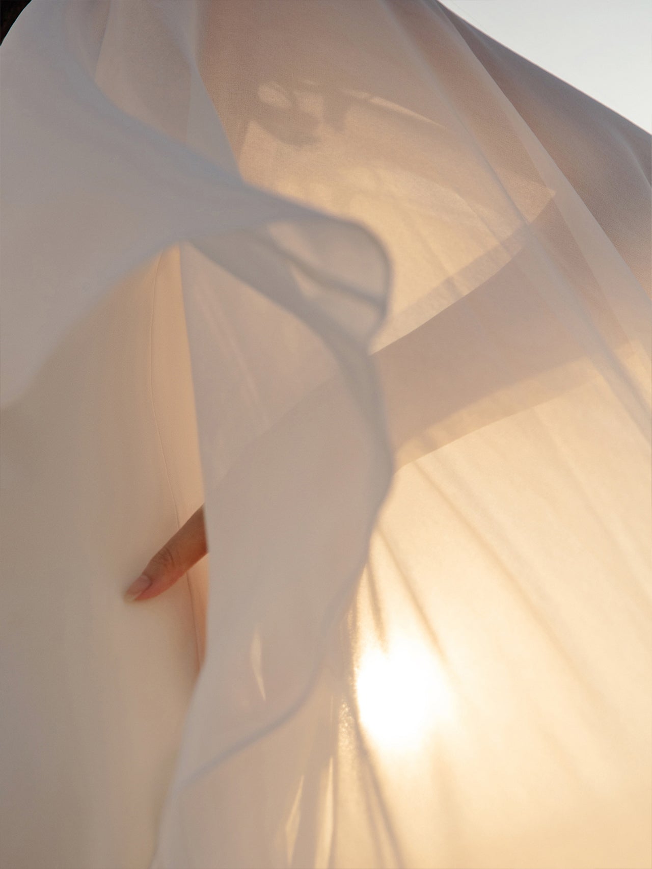 Bridal Cape Veil - Wedding Shawl Cover Up