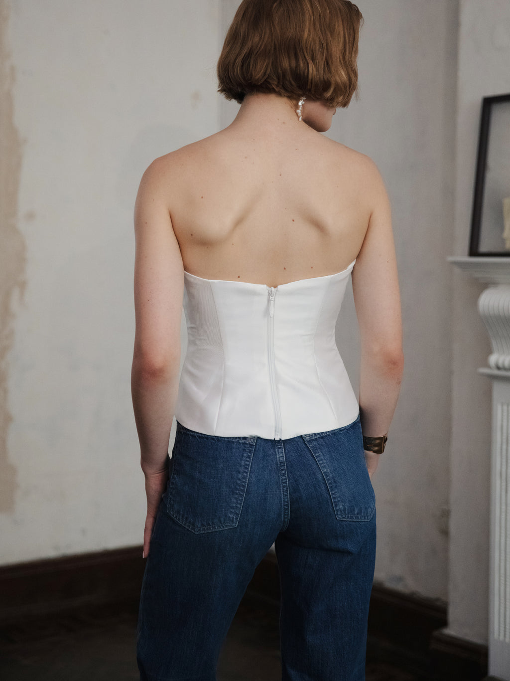 Chic Satin Bridal Corset