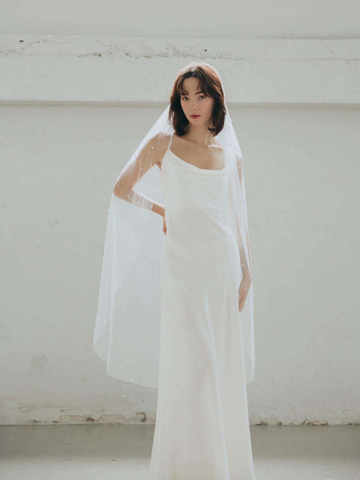 Pearl Bridal Veil