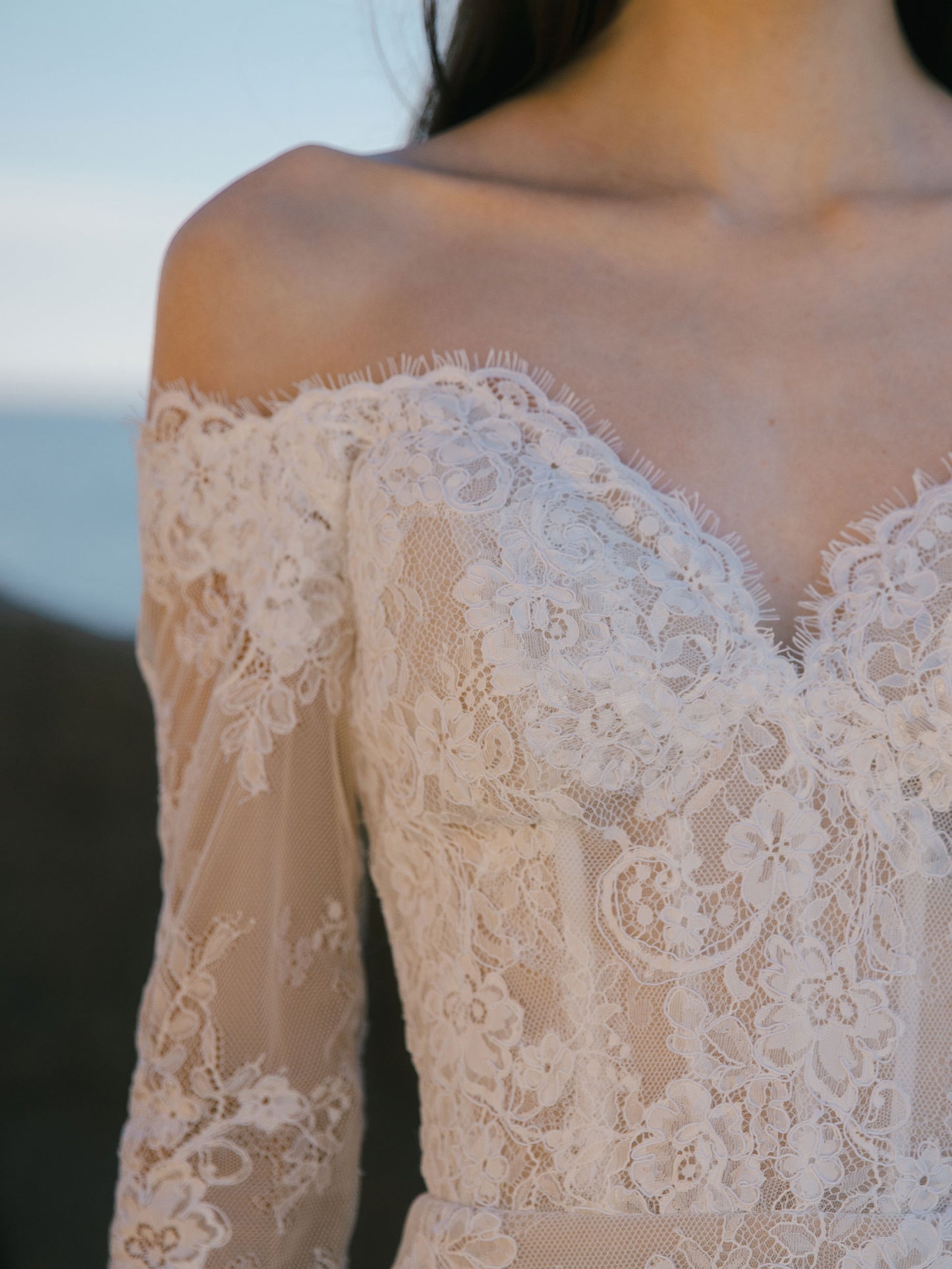 Short Lace Wedding Dress – Bridal After Party Dress