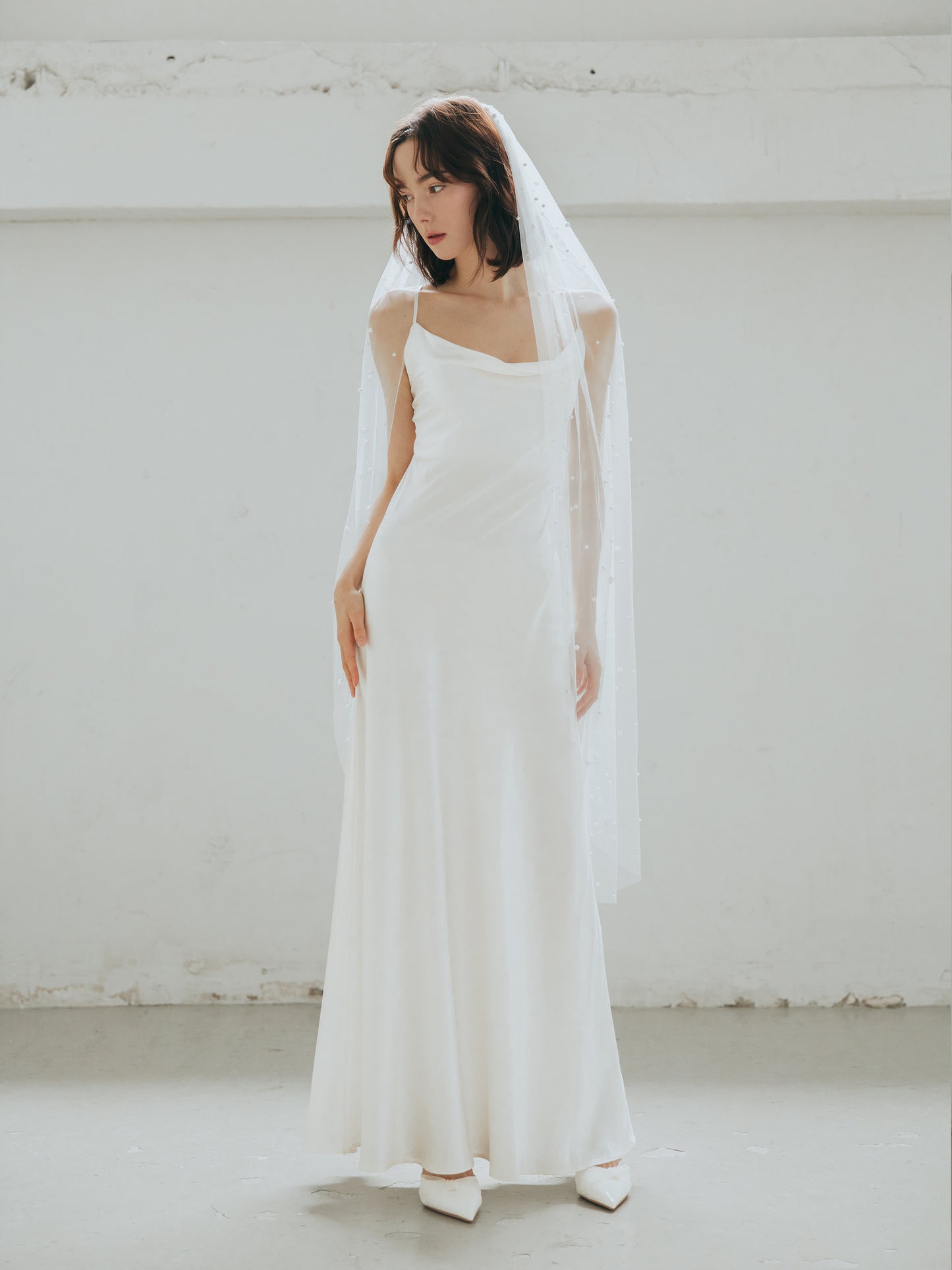 100% Silk Wedding Dress