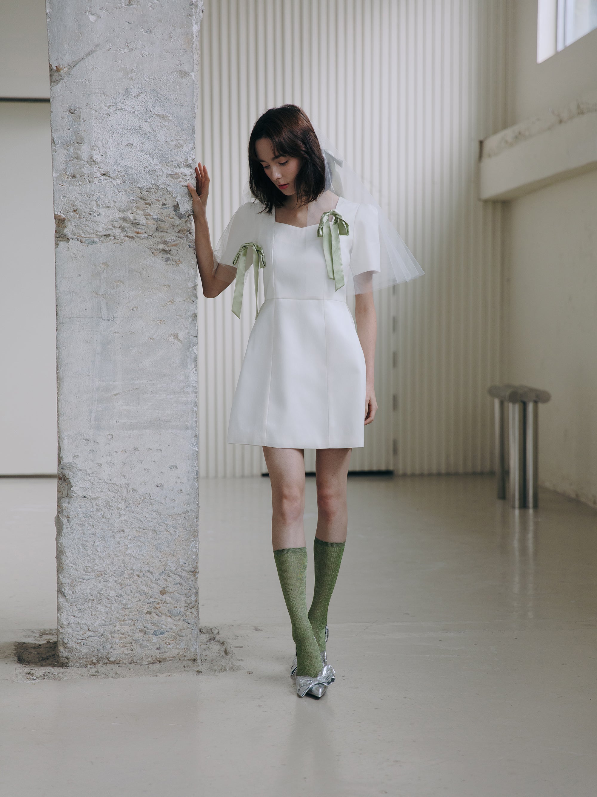 Short Wedding Dress Minimalist