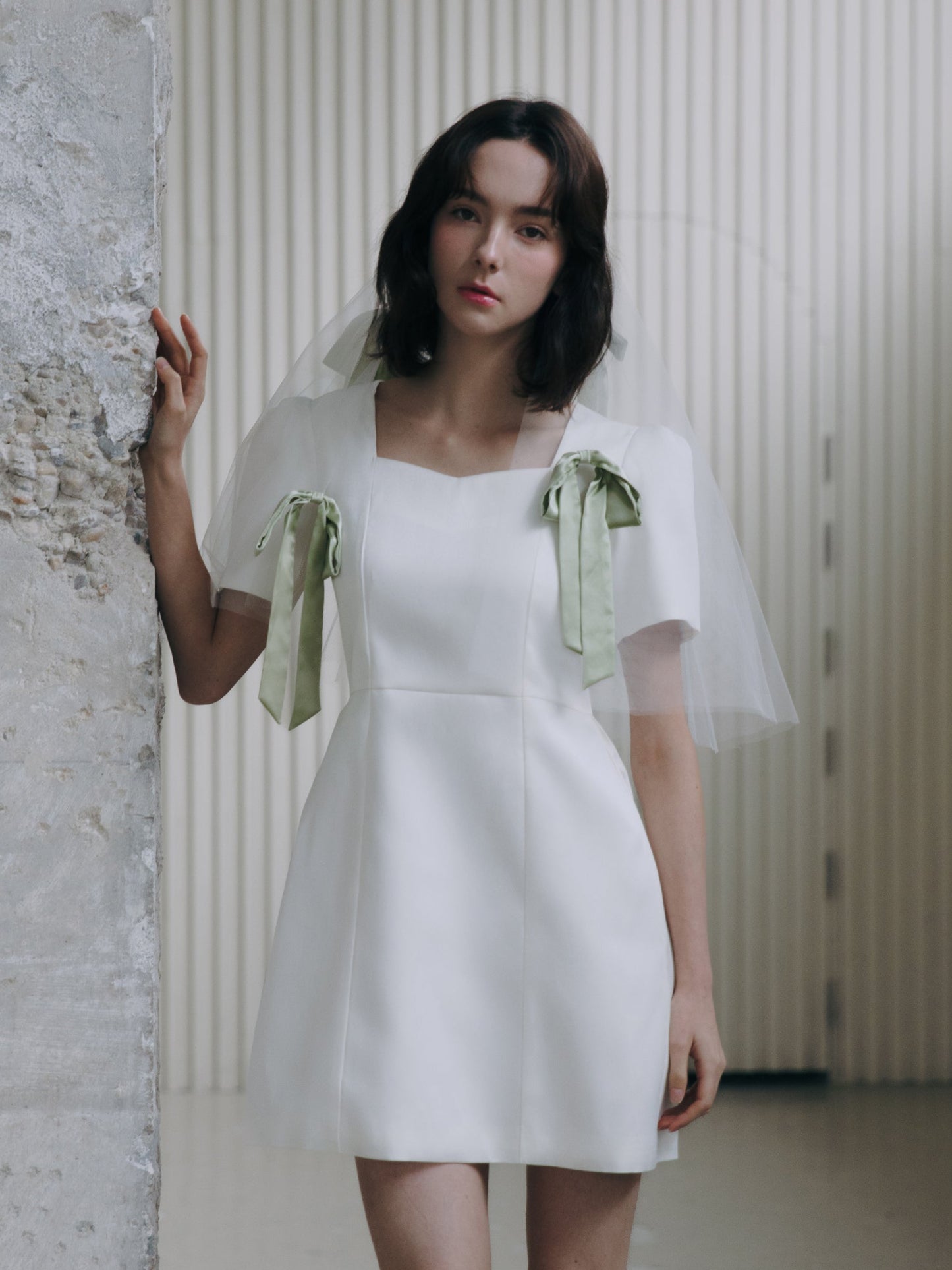 Short Wedding Dress Minimalist