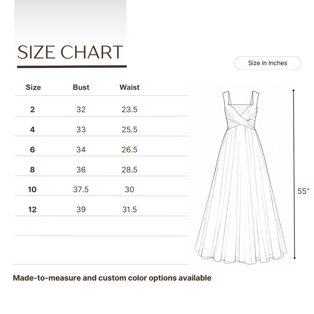 Simple Tulle Wedding Dress