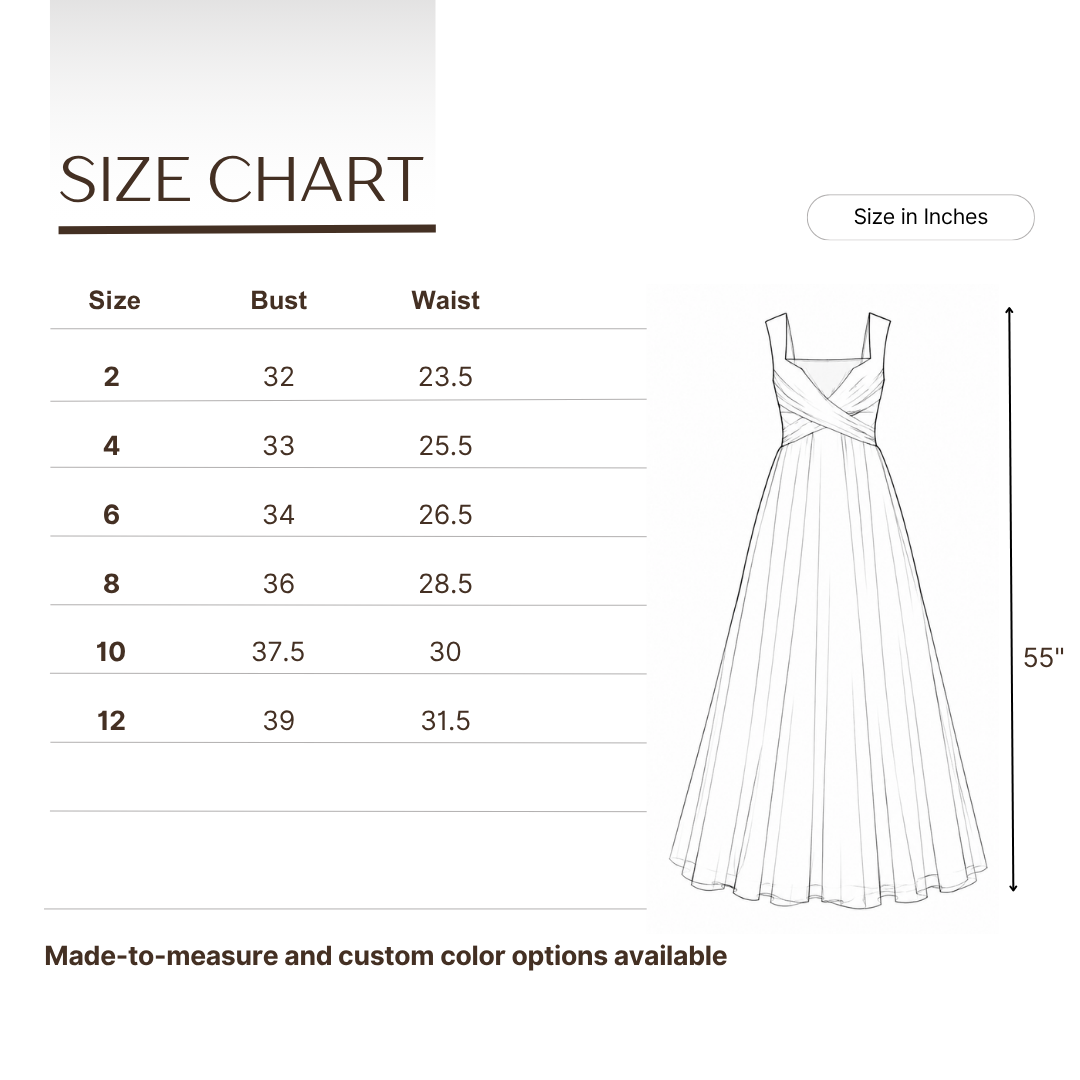 Simple Tulle Wedding Dress