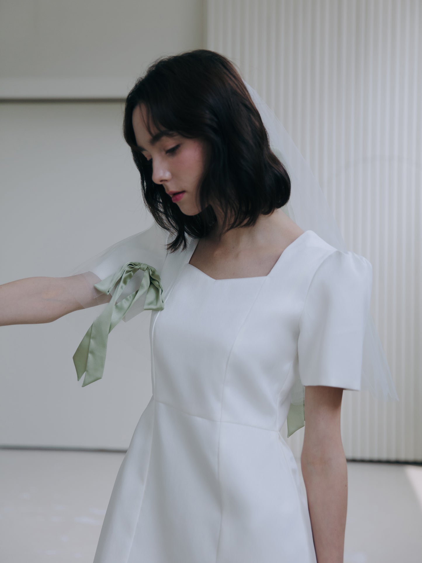 Short Wedding Dress Minimalist