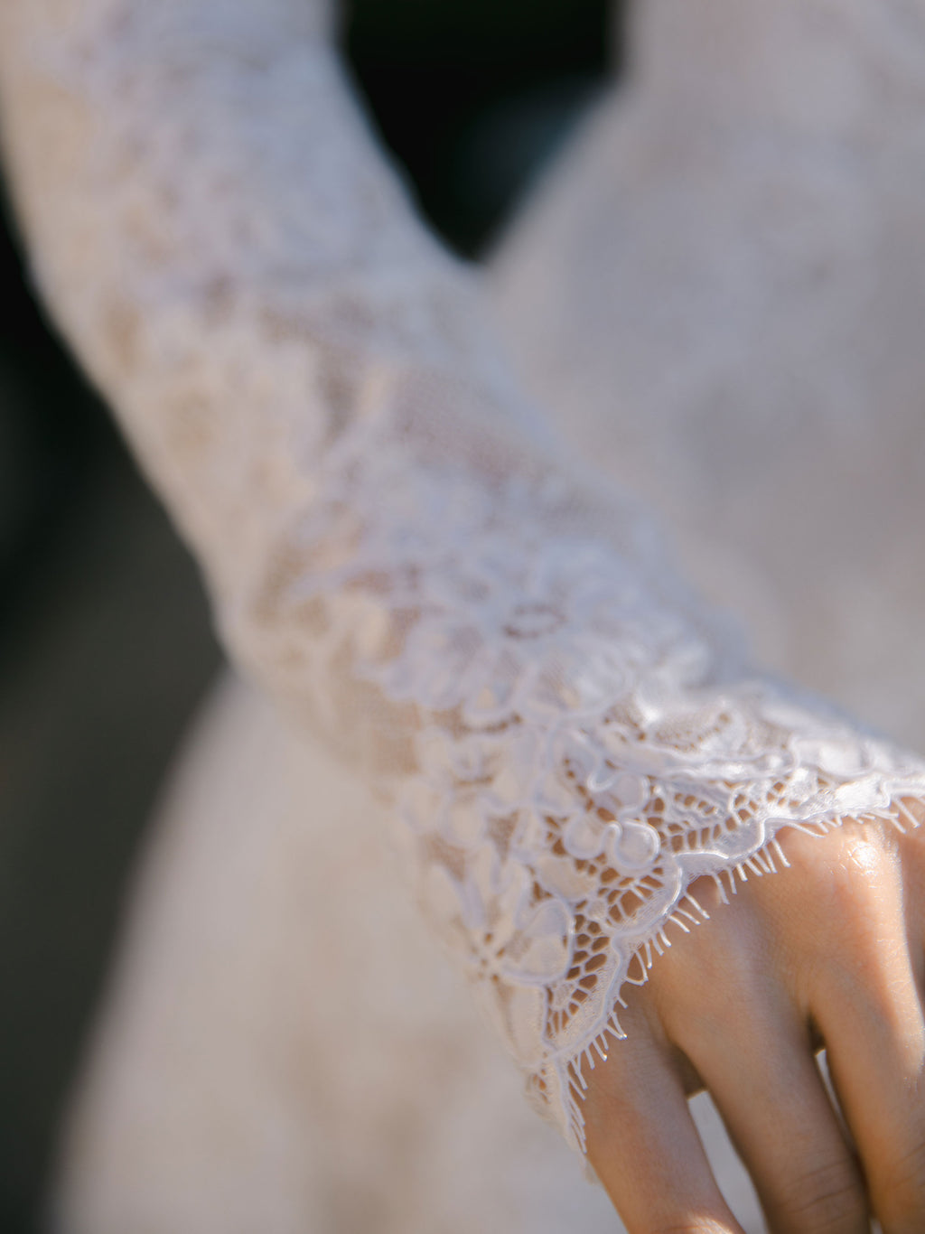 Lace Mini Wedding Dress - Bridal After Party Dress