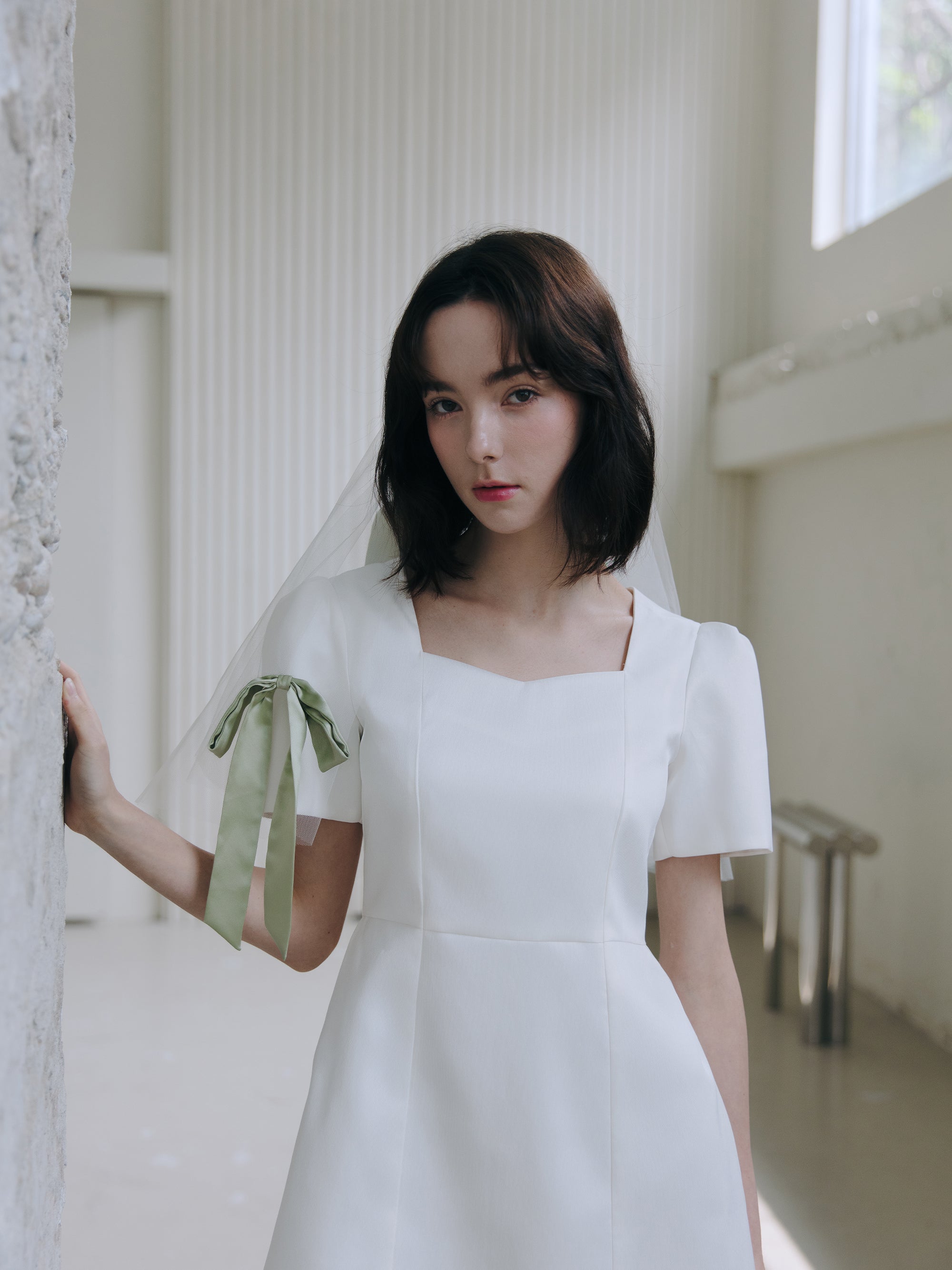 Short Wedding Dress Minimalist