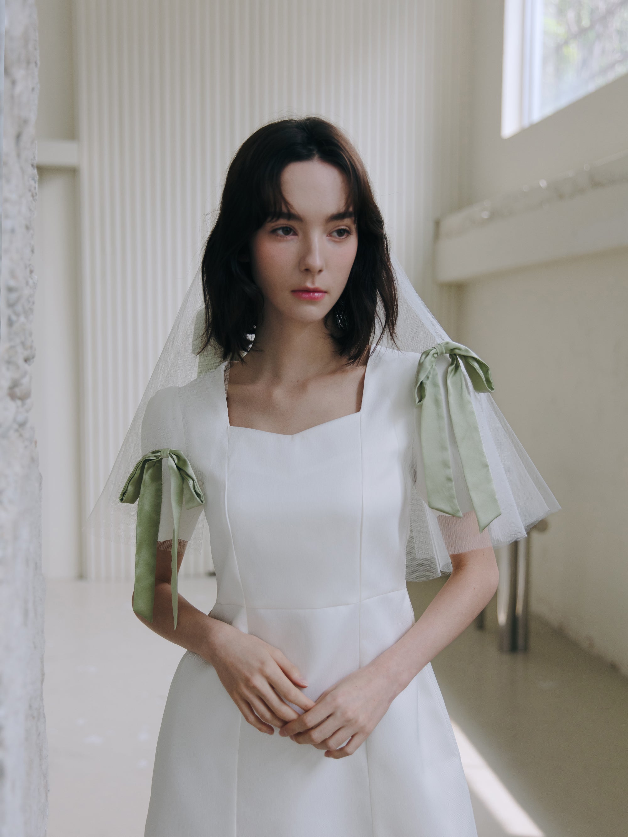 Short Wedding Dress Minimalist