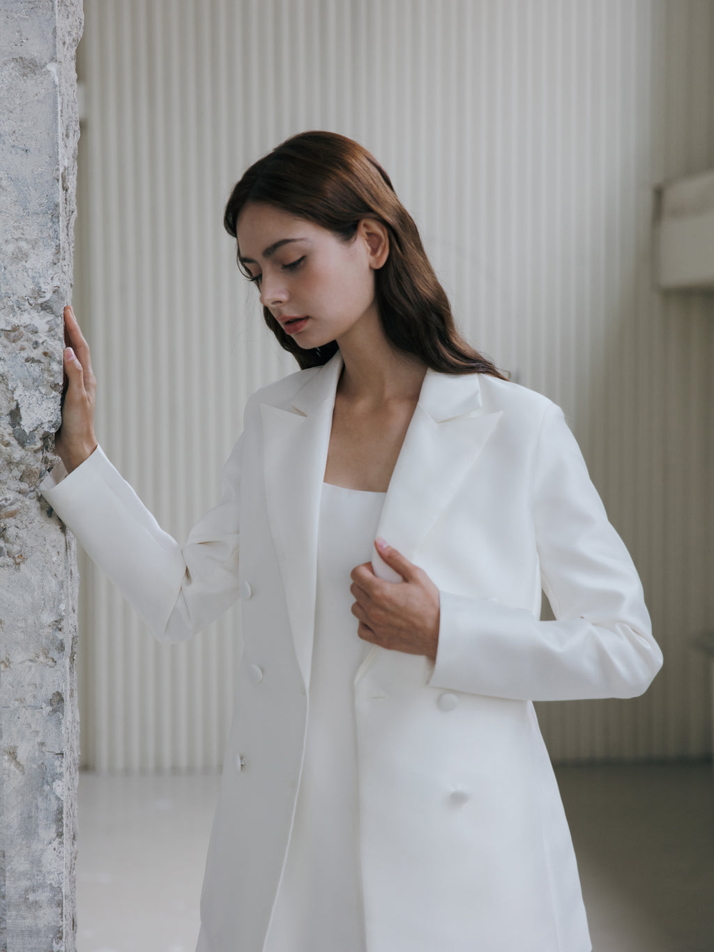 Bridal Jacket White Wedding Blazer