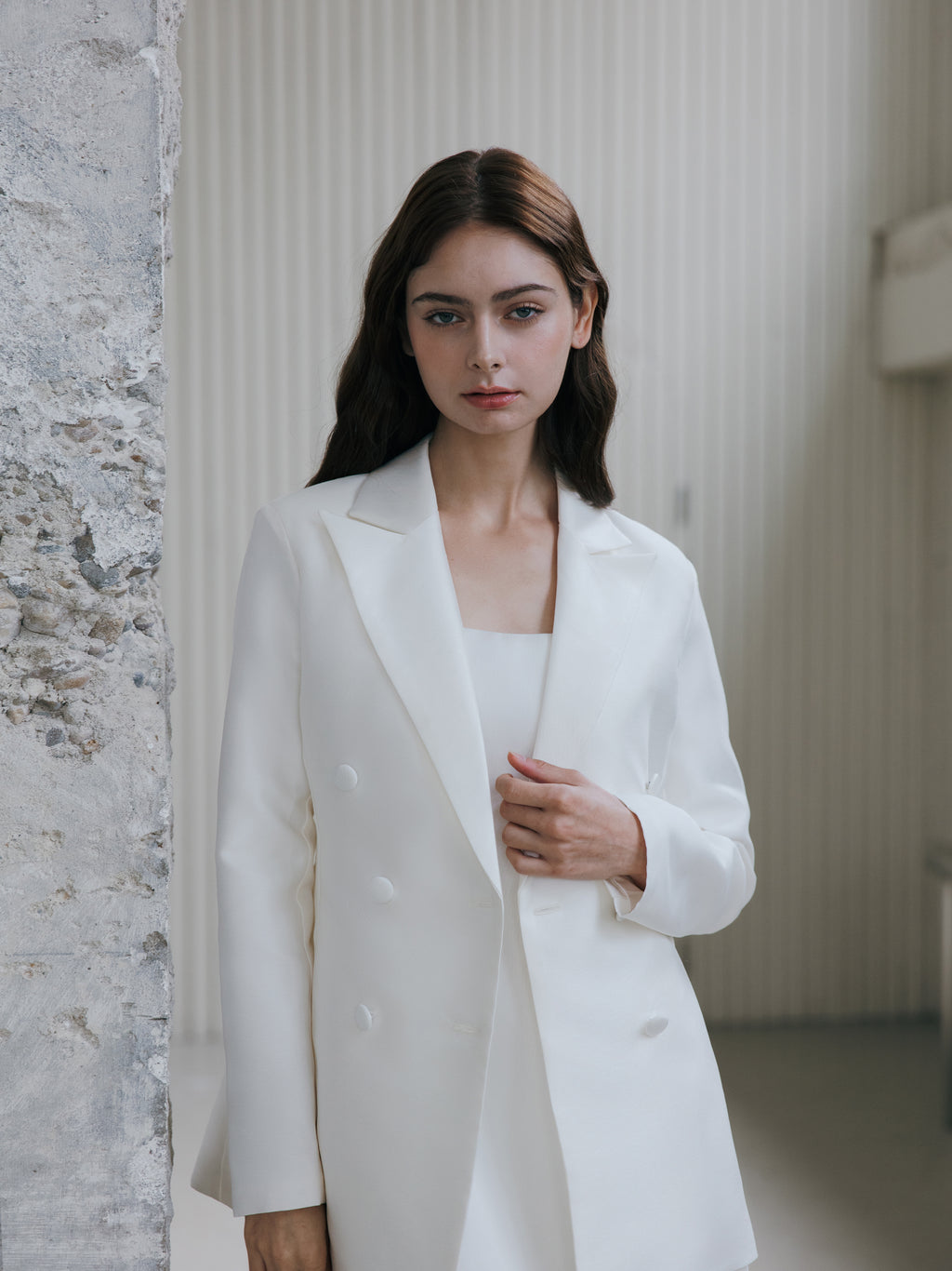 Bridal Jacket White Wedding Blazer