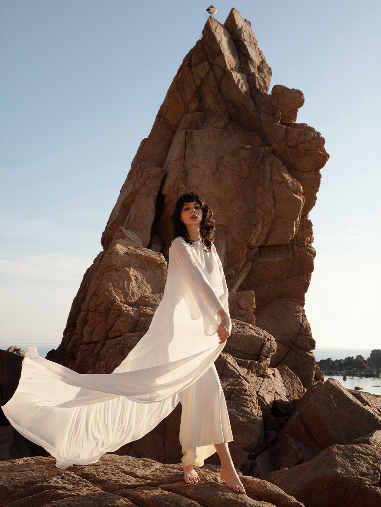 Bridal Cape Veil - Wedding Shawl Cover Up