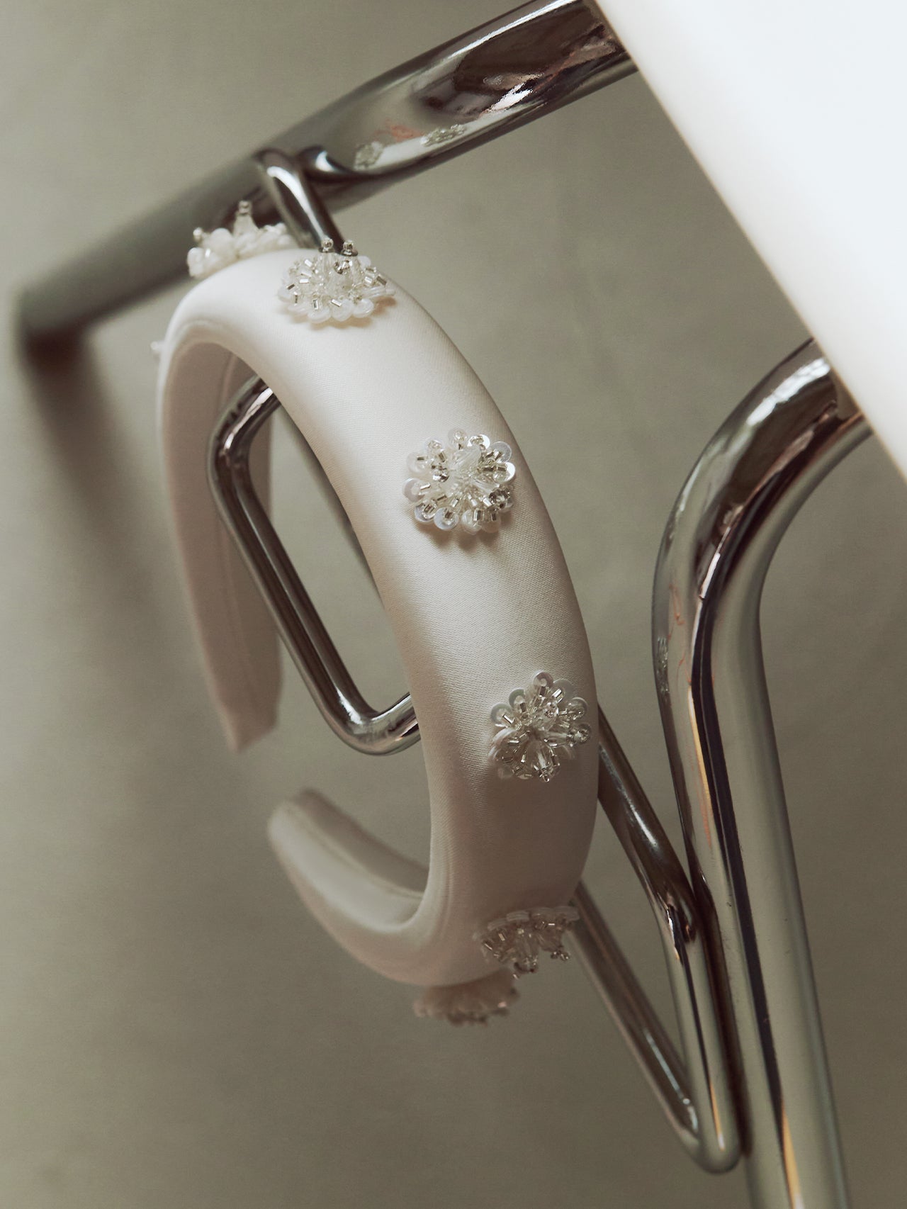 Handmade Beaded Bridal Headband