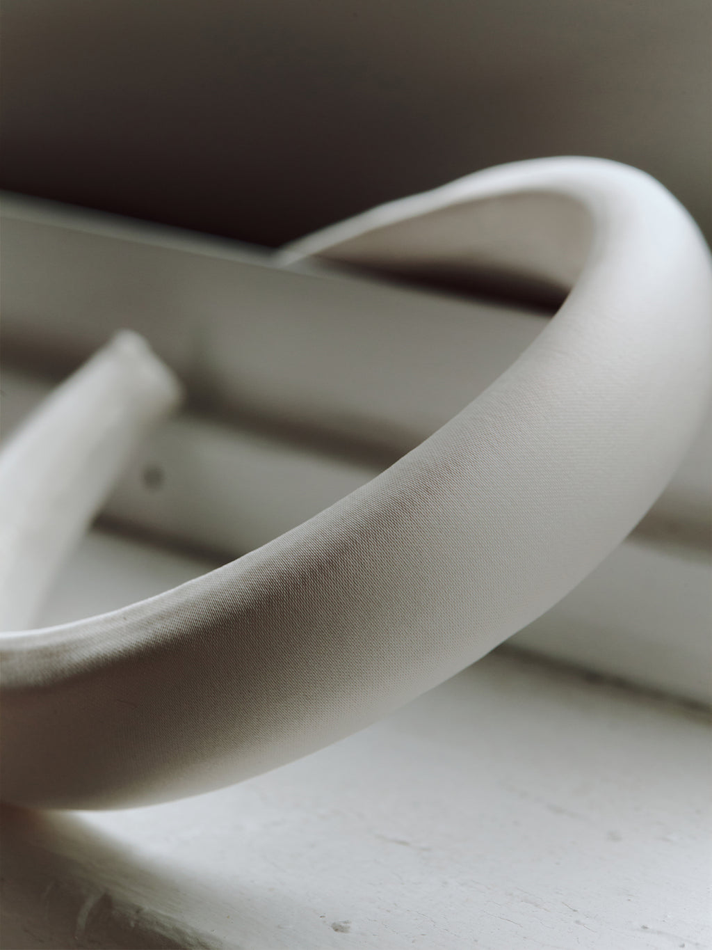 Modest Satin Bridal Headband