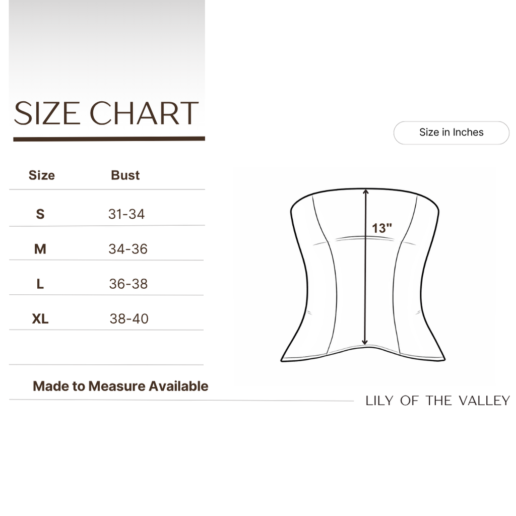 Chic Satin Bridal Corset