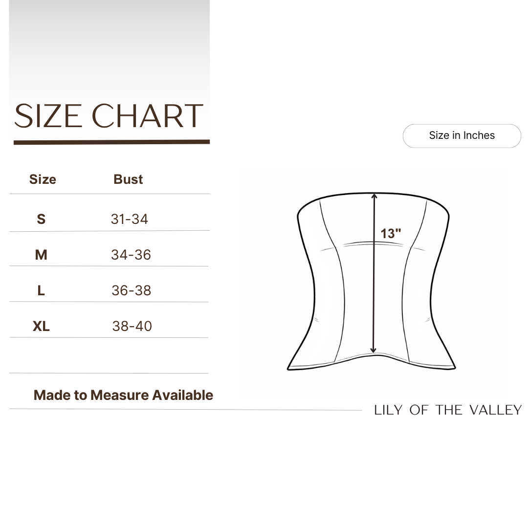 Chic Satin Bridal Corset