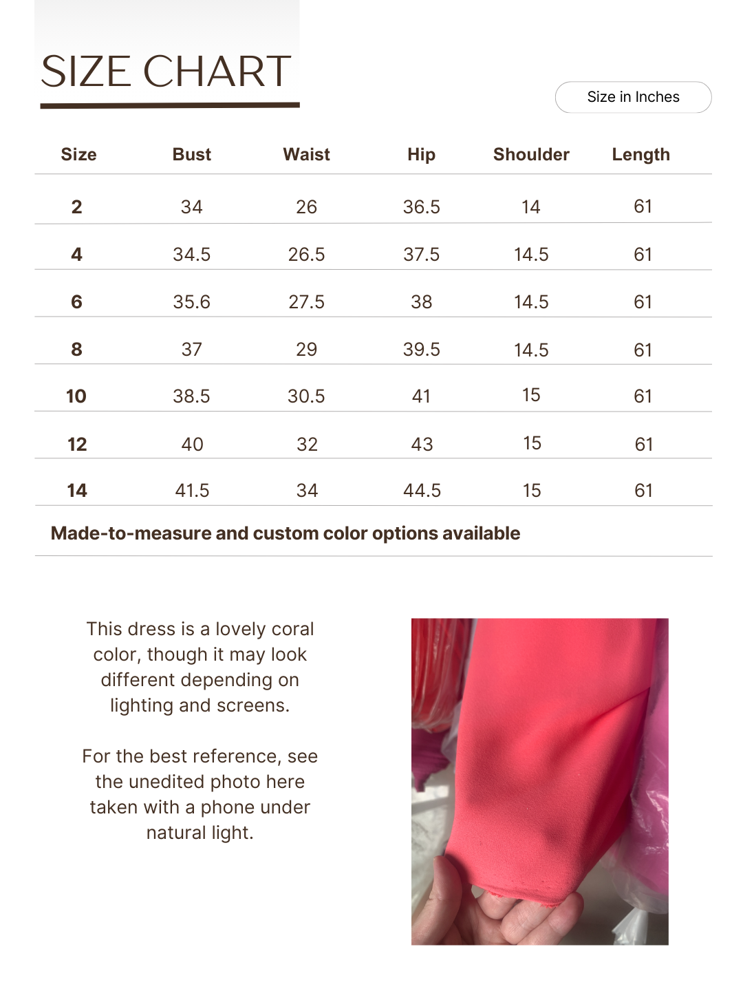 Long Sleeve Evening Gown Coral