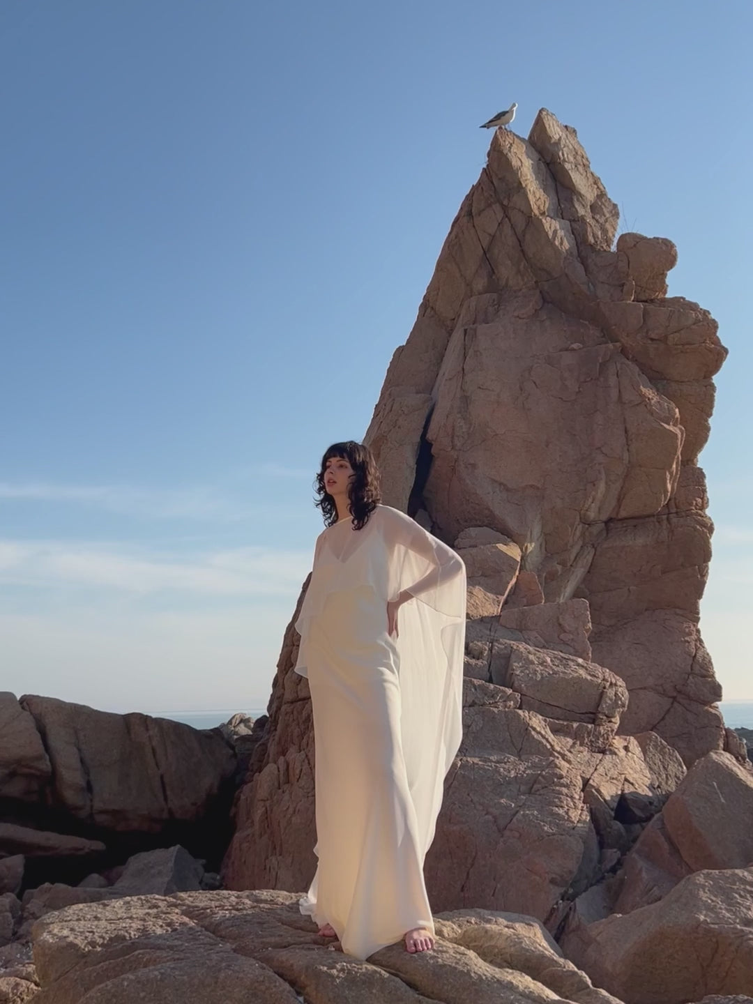 Bridal Cape Veil - Wedding Shawl