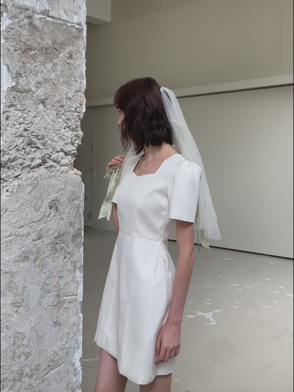 Short Wedding Dress Minimalist